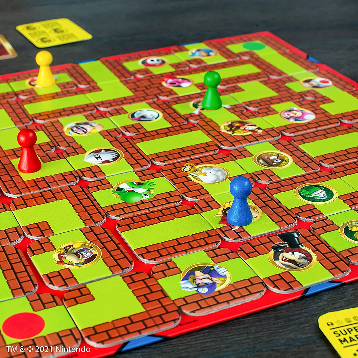 Ravensburger Super Mario Brothers Labyrinth Moving Maze Board Game for Kids & Adults, 2-4 Players, Ages 7+ 5