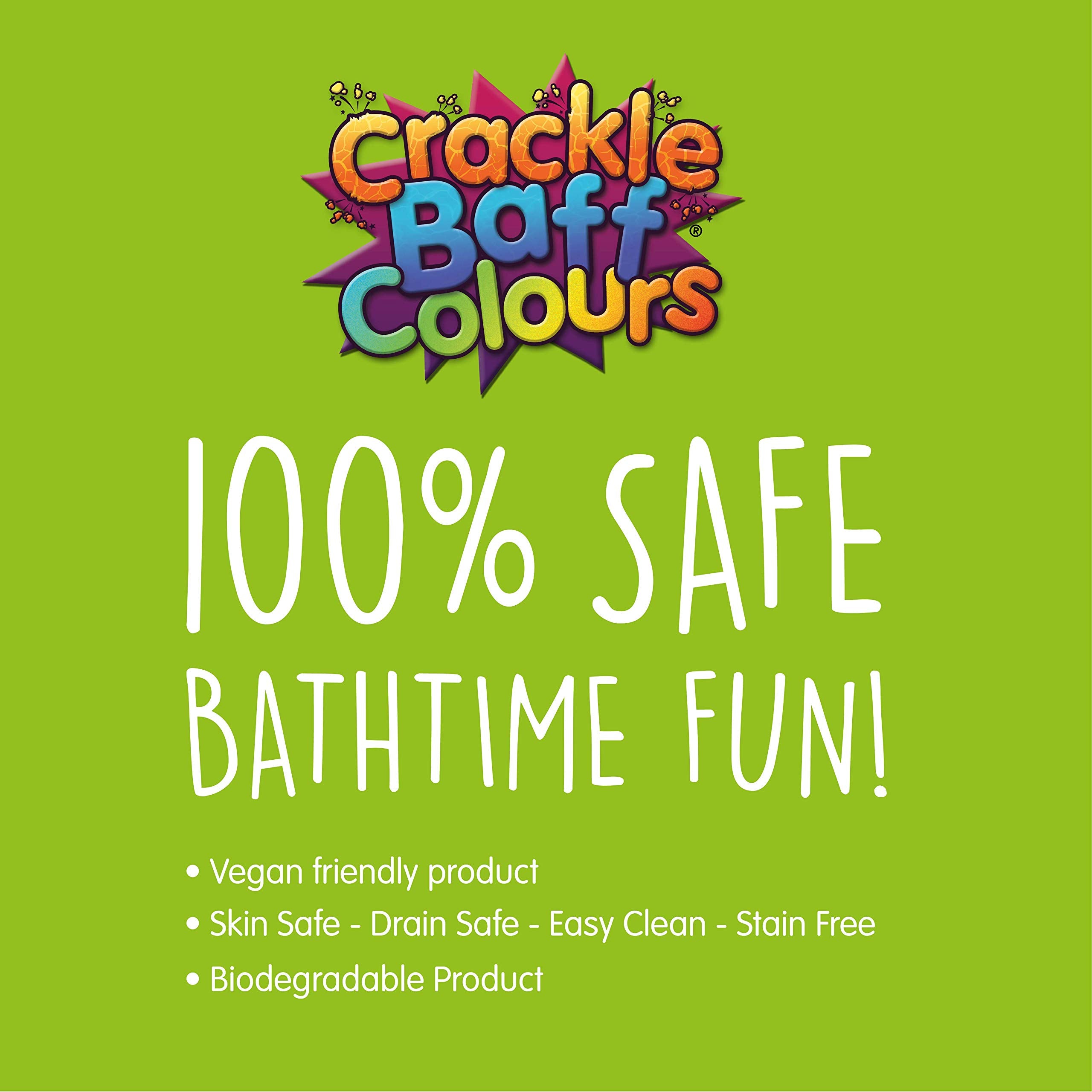 ZIMPLI Crackle Baff Bath Toy - 6 Pack Value Set | Makes Water Crackle, Pop & Change Color 4