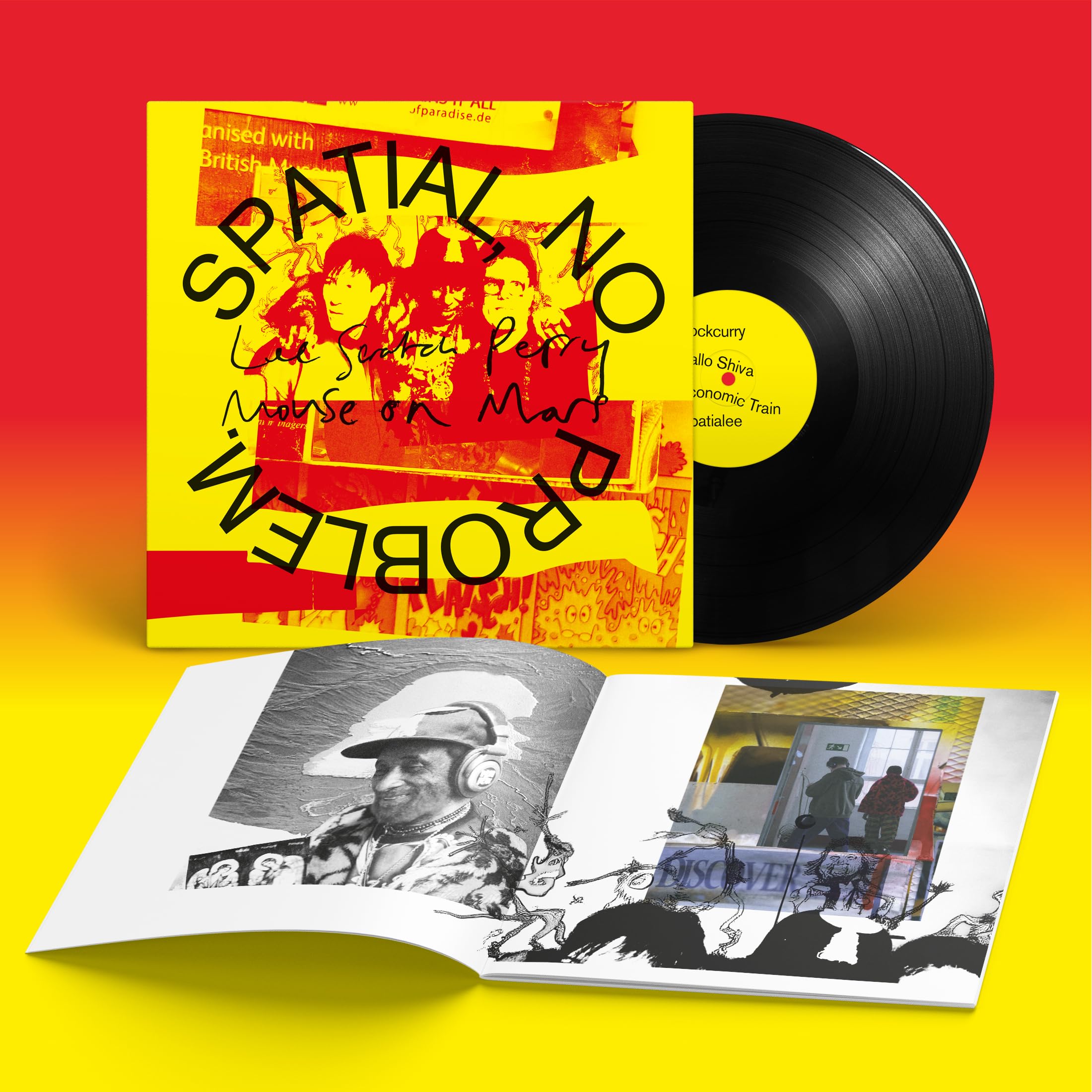 Lee 'Scratch' Perry & Mouse on Mars - Spatial, No Problem. [Vinyl]