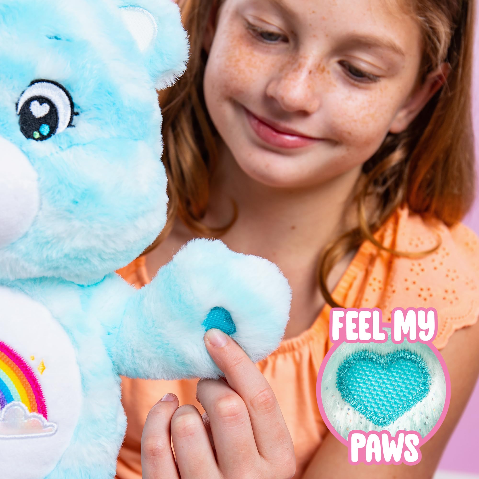 Basic Fun Care Bears Sweet Serenity Bear Plush - 35cm Medium Size | Eco-Friendly | Ages 3+ 5