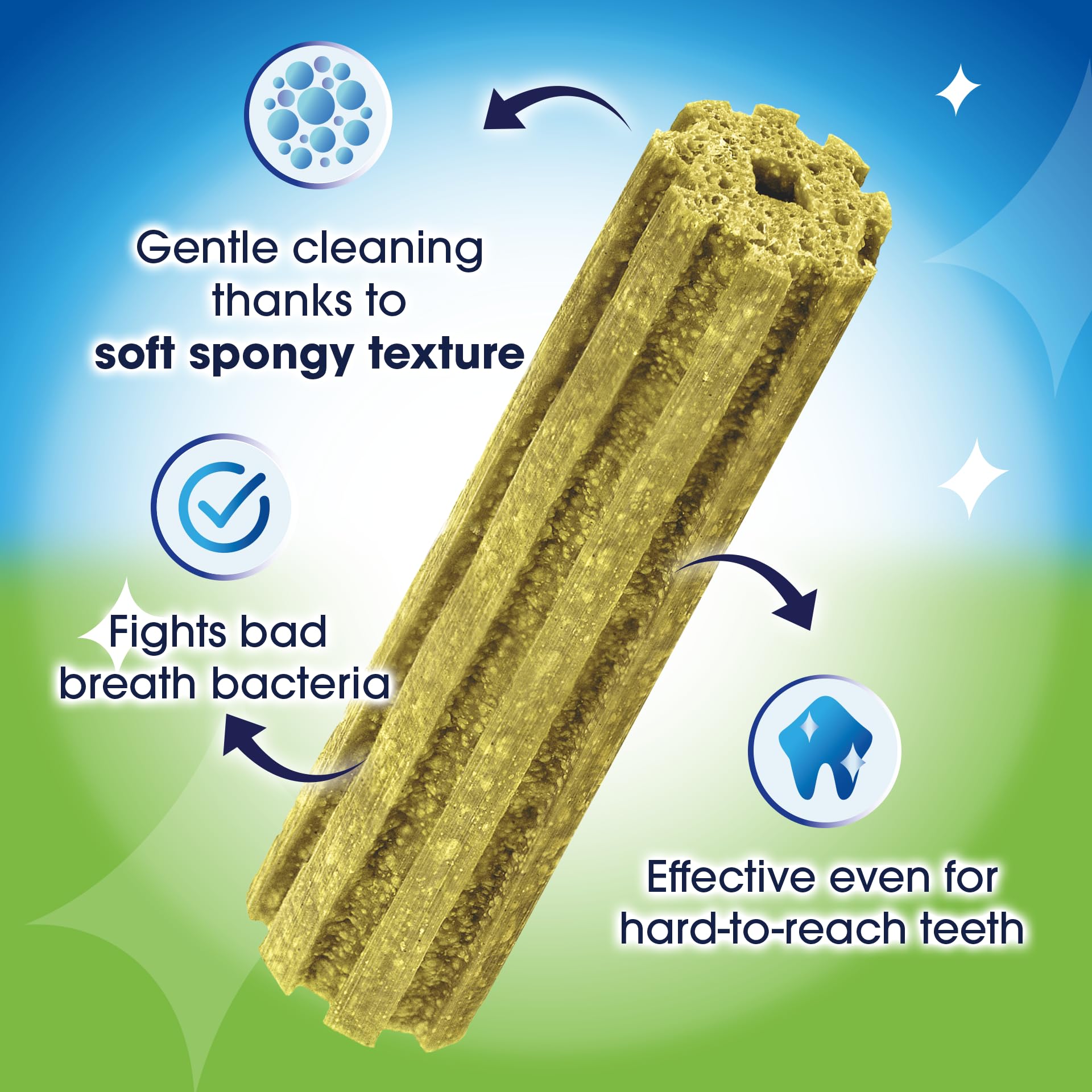 Dentalife ActivFresh Large Dog Dental Sticks Chicken Flavor | Fights Bad Breath & Tartar | 6 Pack