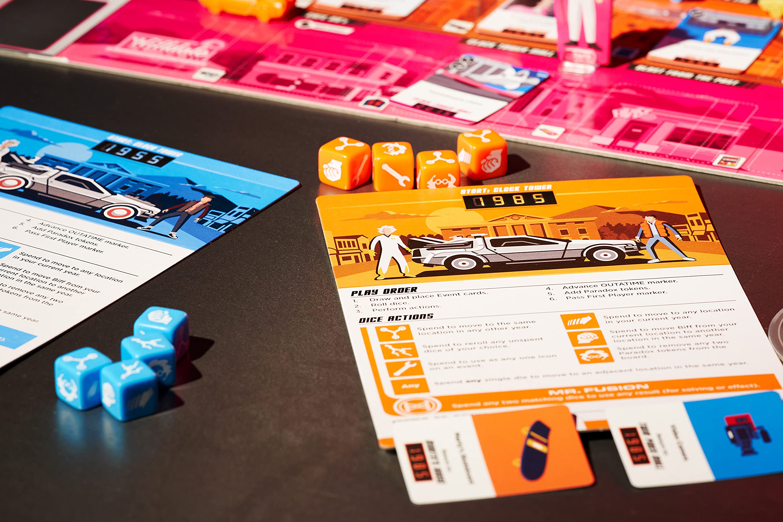 Ravensburger Back to the Future Dice Through Time Strategy Board Game 5