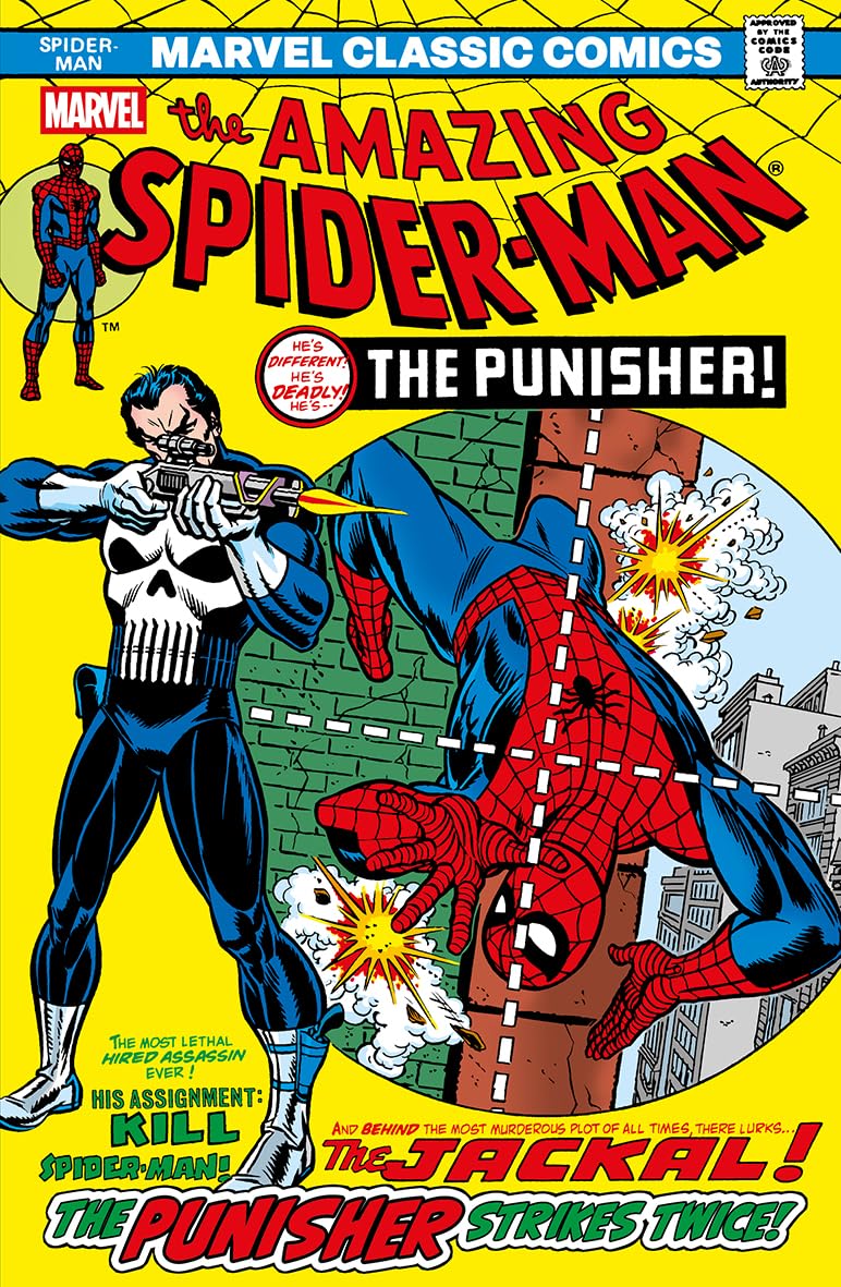 PANINI SPA Marvel Classic Comics: Amazing Spider-Man: The Punisher Strikes - First Appearance of The Punisher