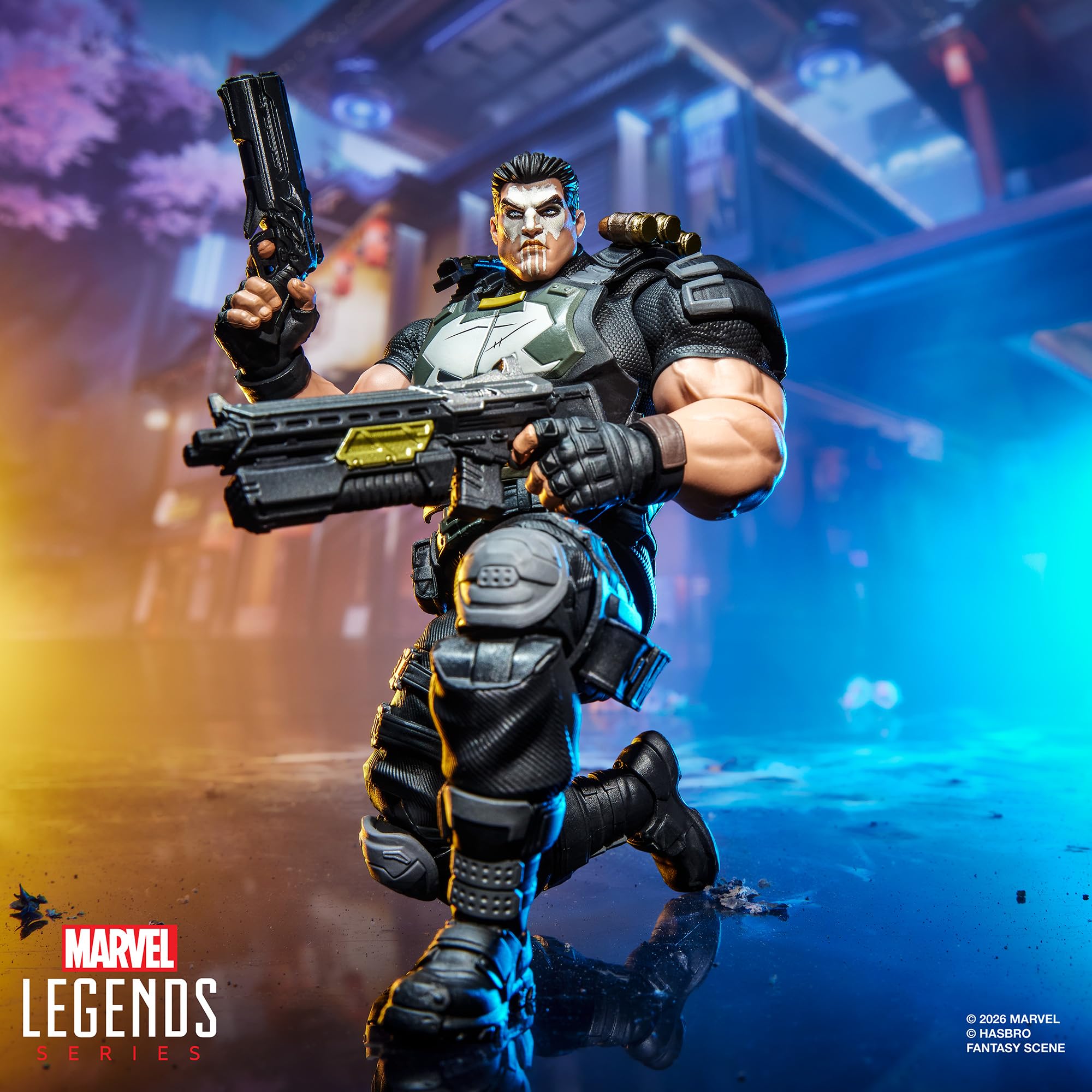 Marvel Legends Series The Punisher Action Figure - Marvel Rivals Video Game Inspired | 6 Inch 5