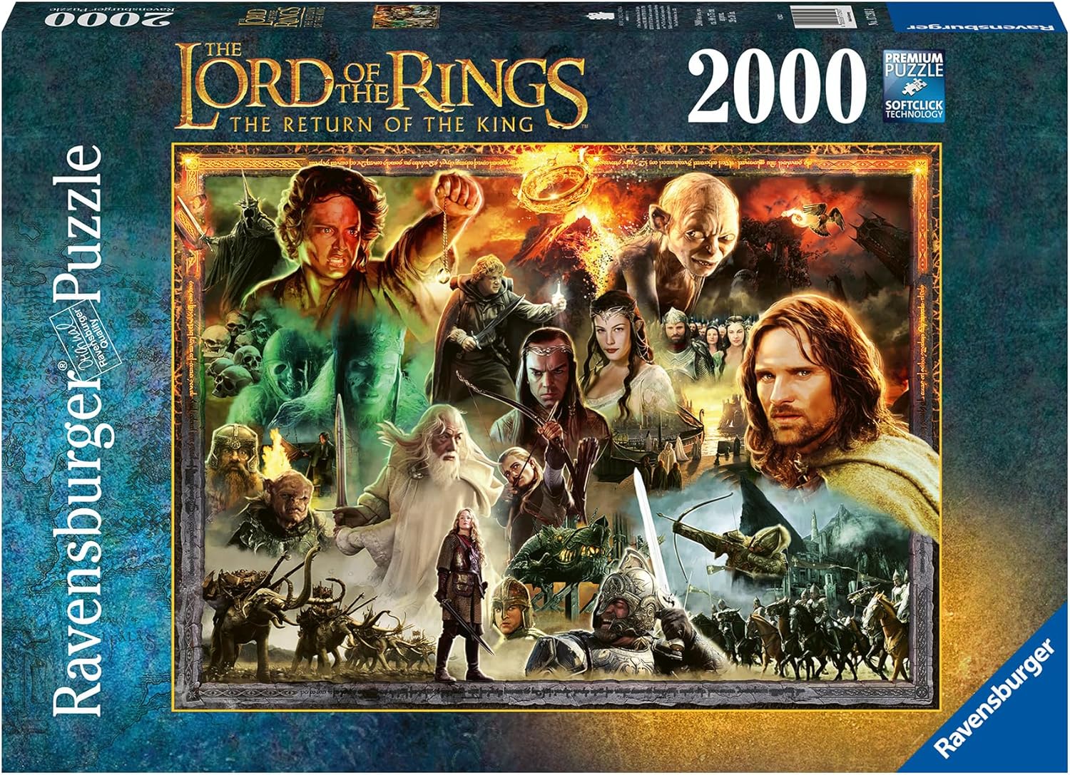 Ravensburger Lord of the Rings The Return of the King 2000-Piece Jigsaw Puzzle 1