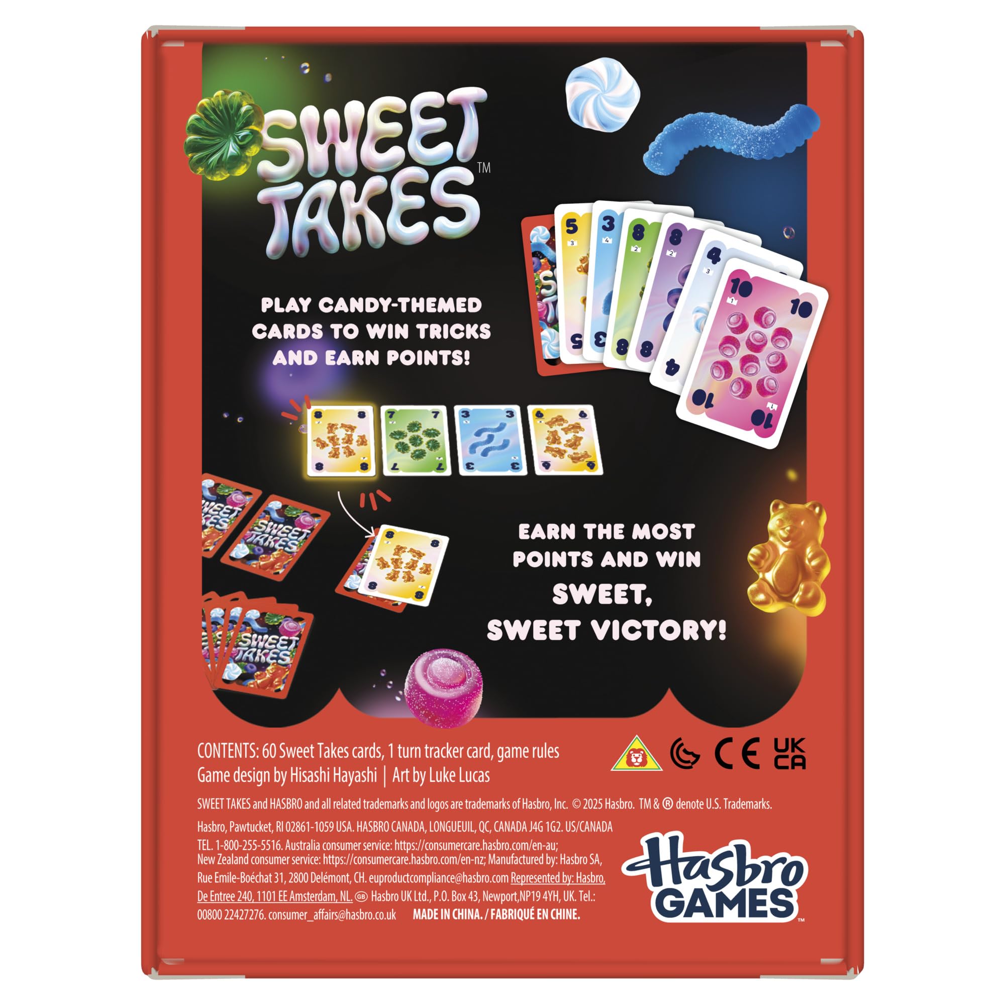 Hasbro Gaming Sweet Takes Card Game - English Version 7