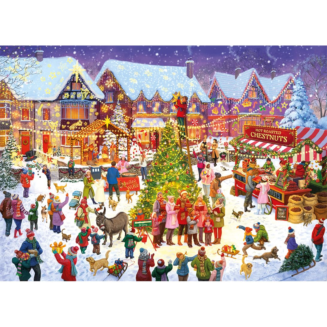 Gibsons The Season for Giving - Limited Edition 2025 Christmas Jigsaw Puzzle | 1000 Pieces | 68 x 49 cm 4