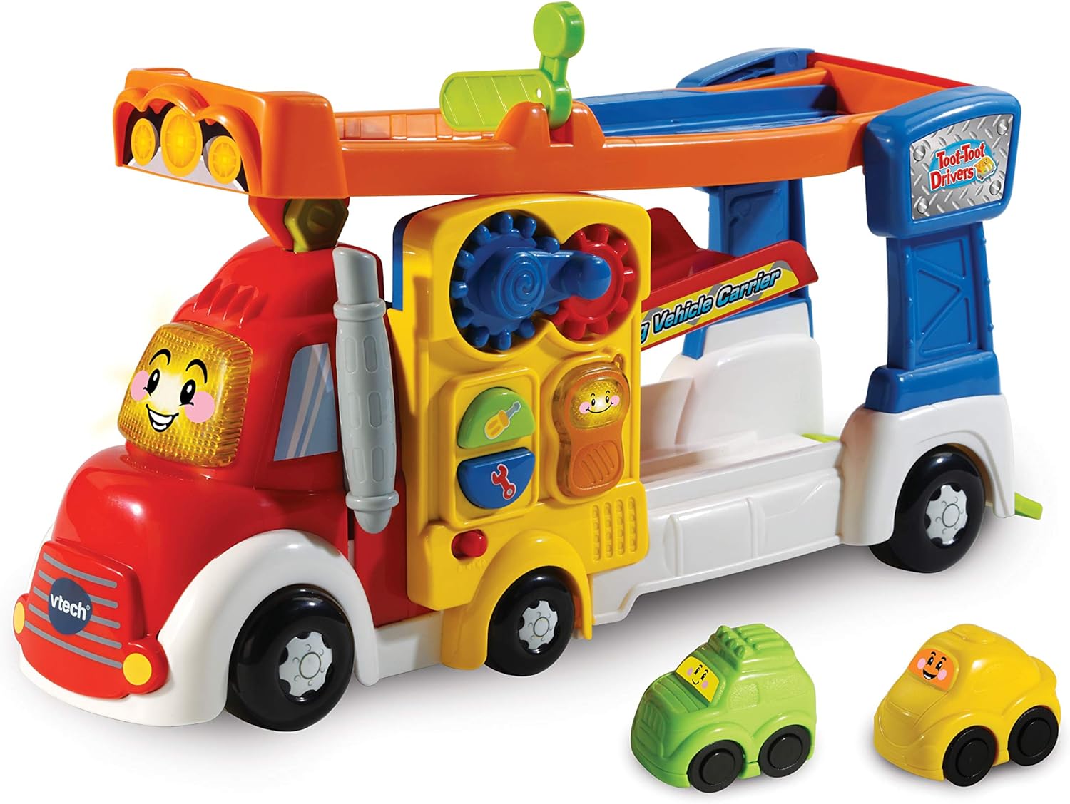 VTech Toot-Toot Drivers Big Vehicle Carrier - Interactive Musical Toy for Toddlers 12M+ 1