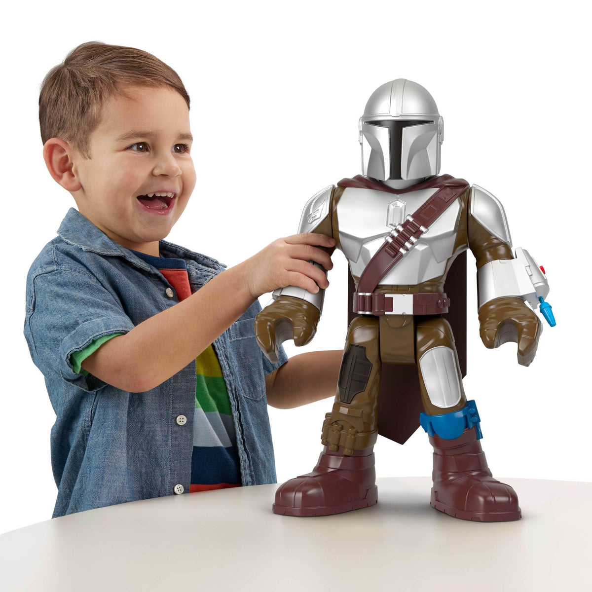 Fisher-Price Imaginext Star Wars The Mandalorian XXL Action Figure - 16.25 Inch Tall