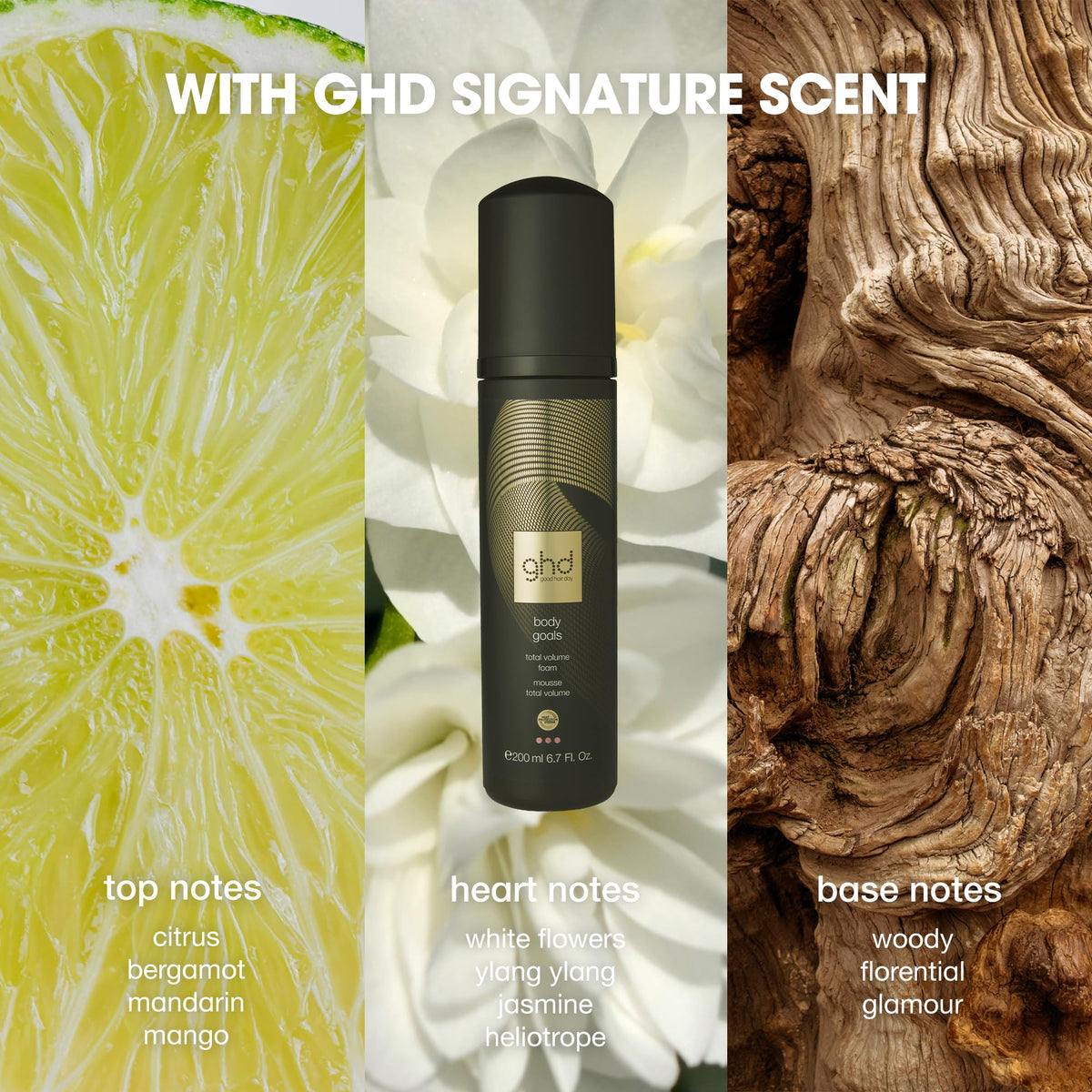 ghd Body Goals Total Volume Foam - Superior Volume & Fuller Body | 200ml 4