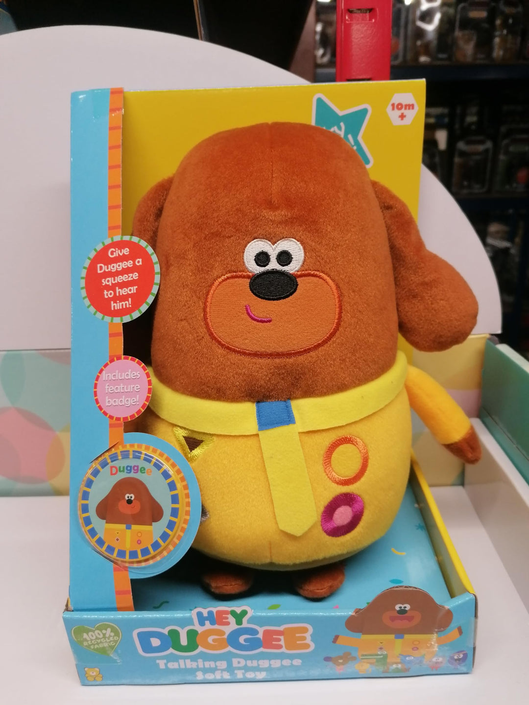 Peluche parlante Hey Duggee