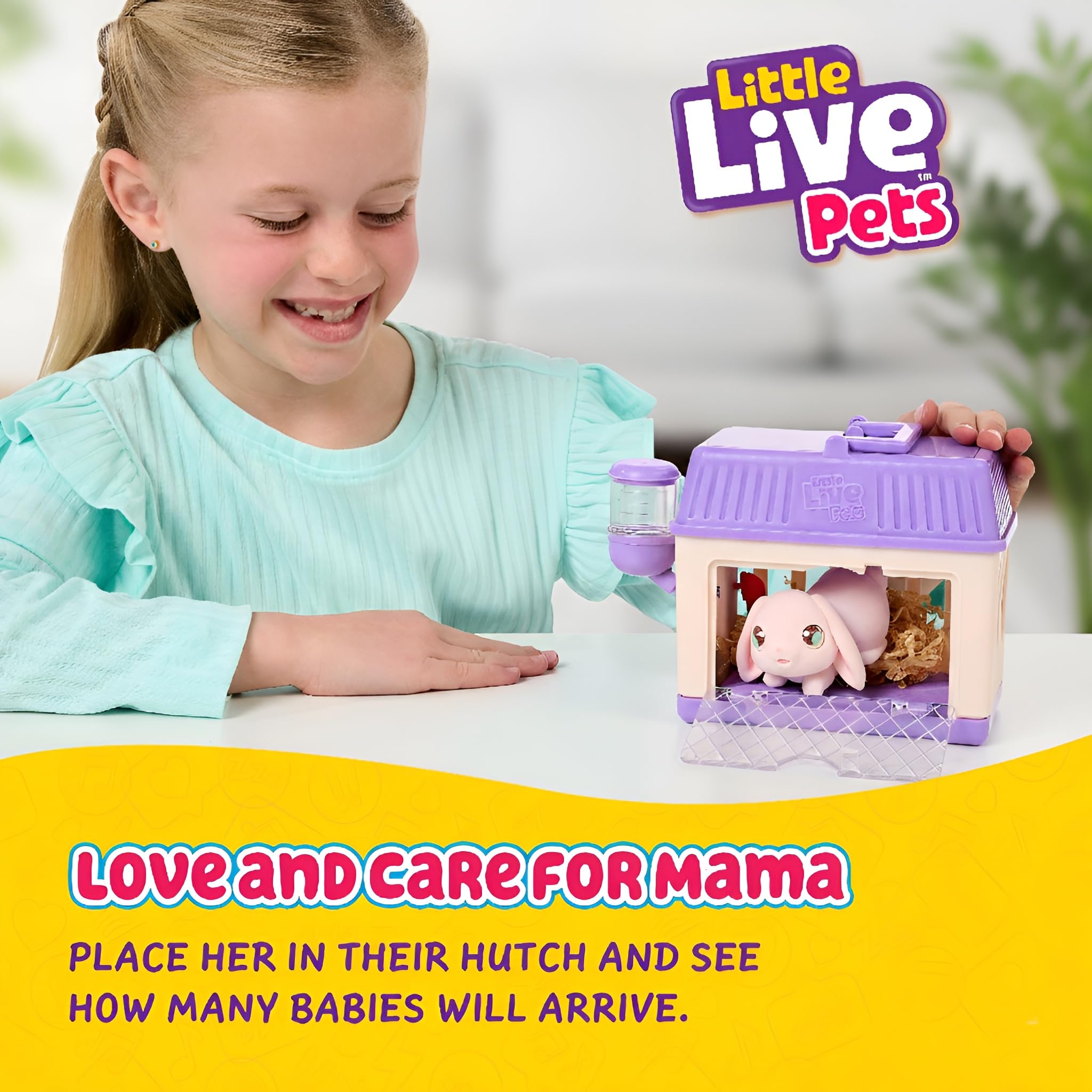 Little Live Pets Mama Surprise Minis Bunny Toy Playset | Surprise Babies & Accessories | Ages 5+ 2