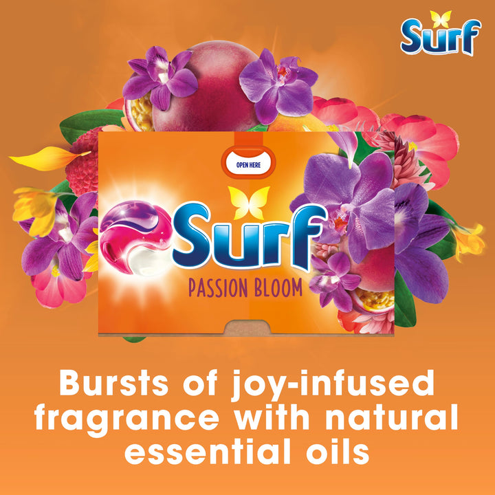 Surf Passion Bloom Laundry Detergent Capsules 3-in-1 (78 Washes)