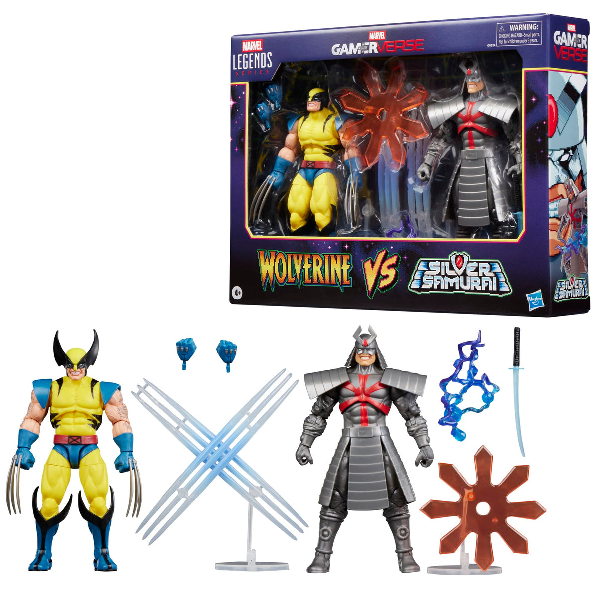 Marvel Legends Gamerverse Wolverine vs. Silver Samurai Action Figure 2-Pack (15cm) 13