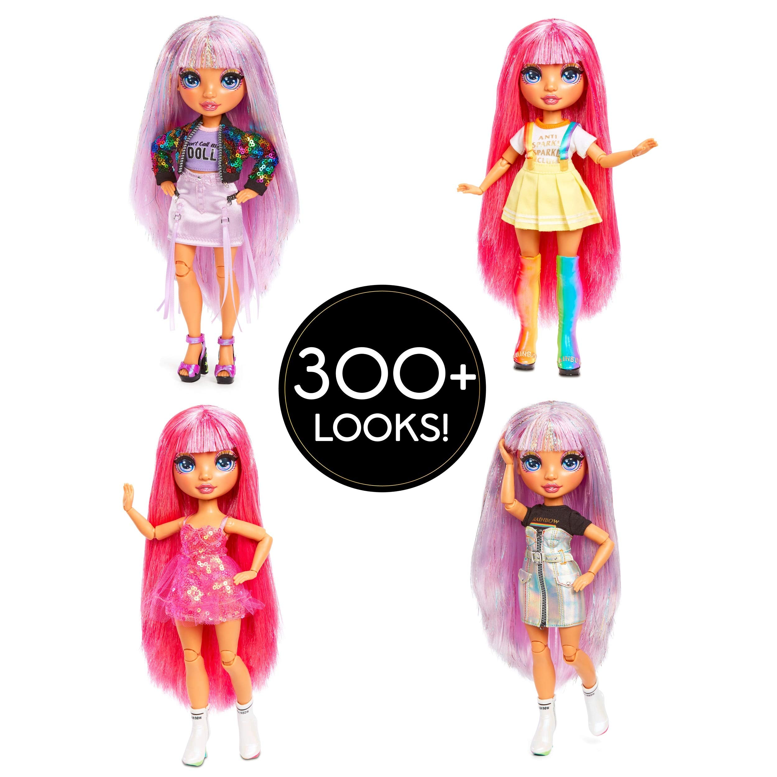 Rainbow High Fashion Studio - Exclusive Avery Styles Doll with 2 Wigs & 300+ Mix-and-Match Outfits, Age 4+ 6