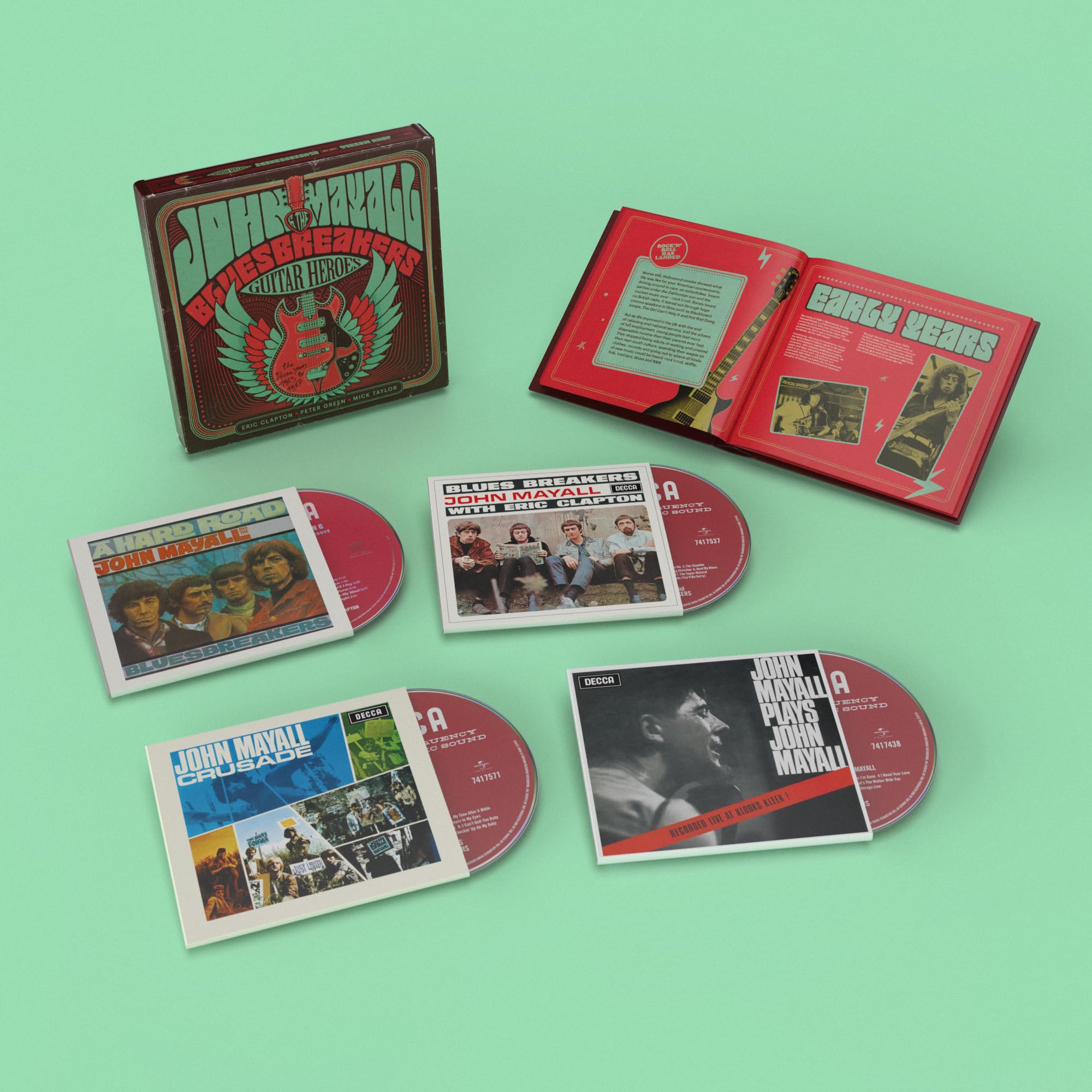 John Mayall & The Bluesbreakers - Guitar Heroes: The Decca Years 1965–1967 [4CD Box Set] 1