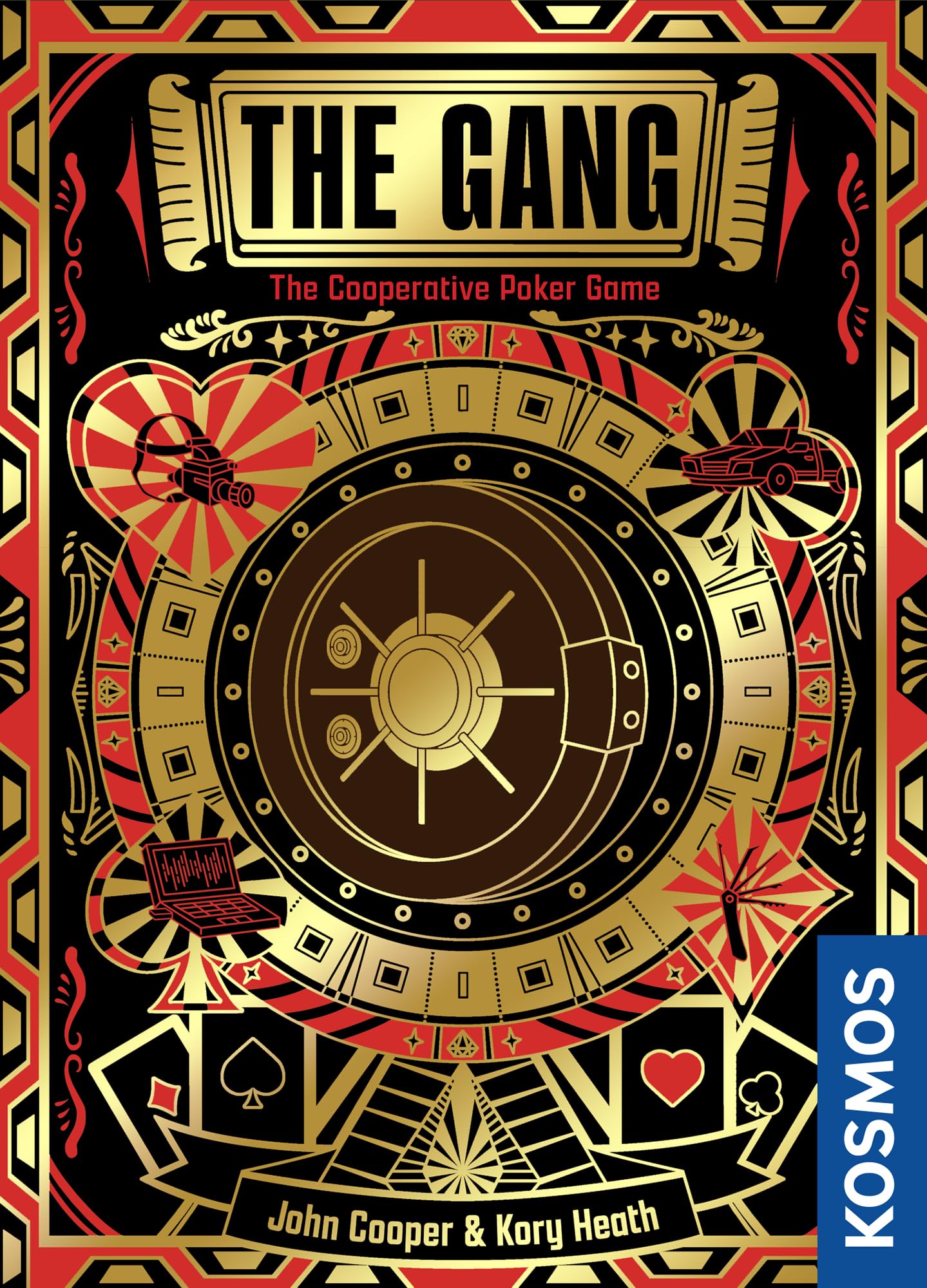 Thames & Kosmos The Gang Cooperative Poker-Inspired Strategy Card Game | Ages 10+ | 3-6 Players