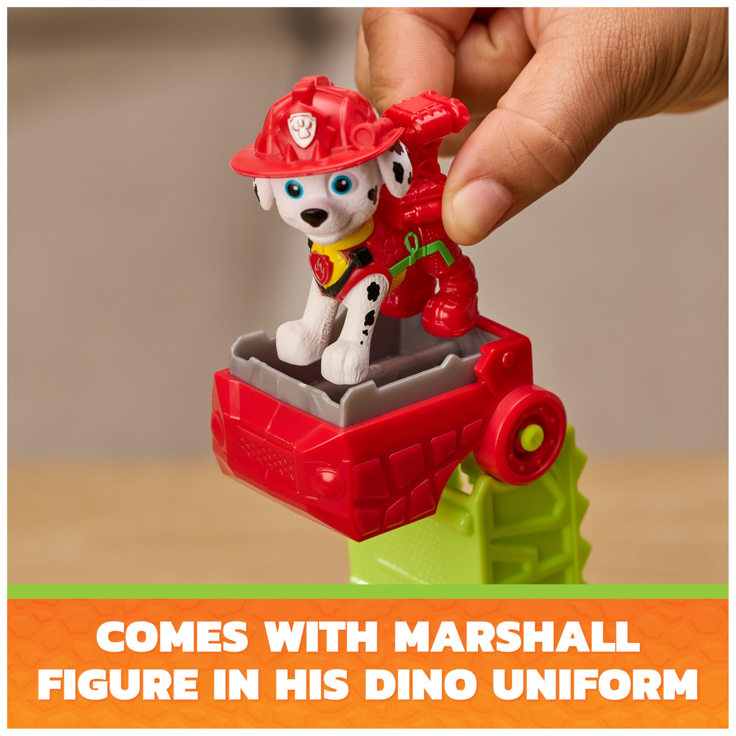 Paw Patrol Dino Rescue Responder Playset - Over 25.4 cm Long, Ages 3+ 5