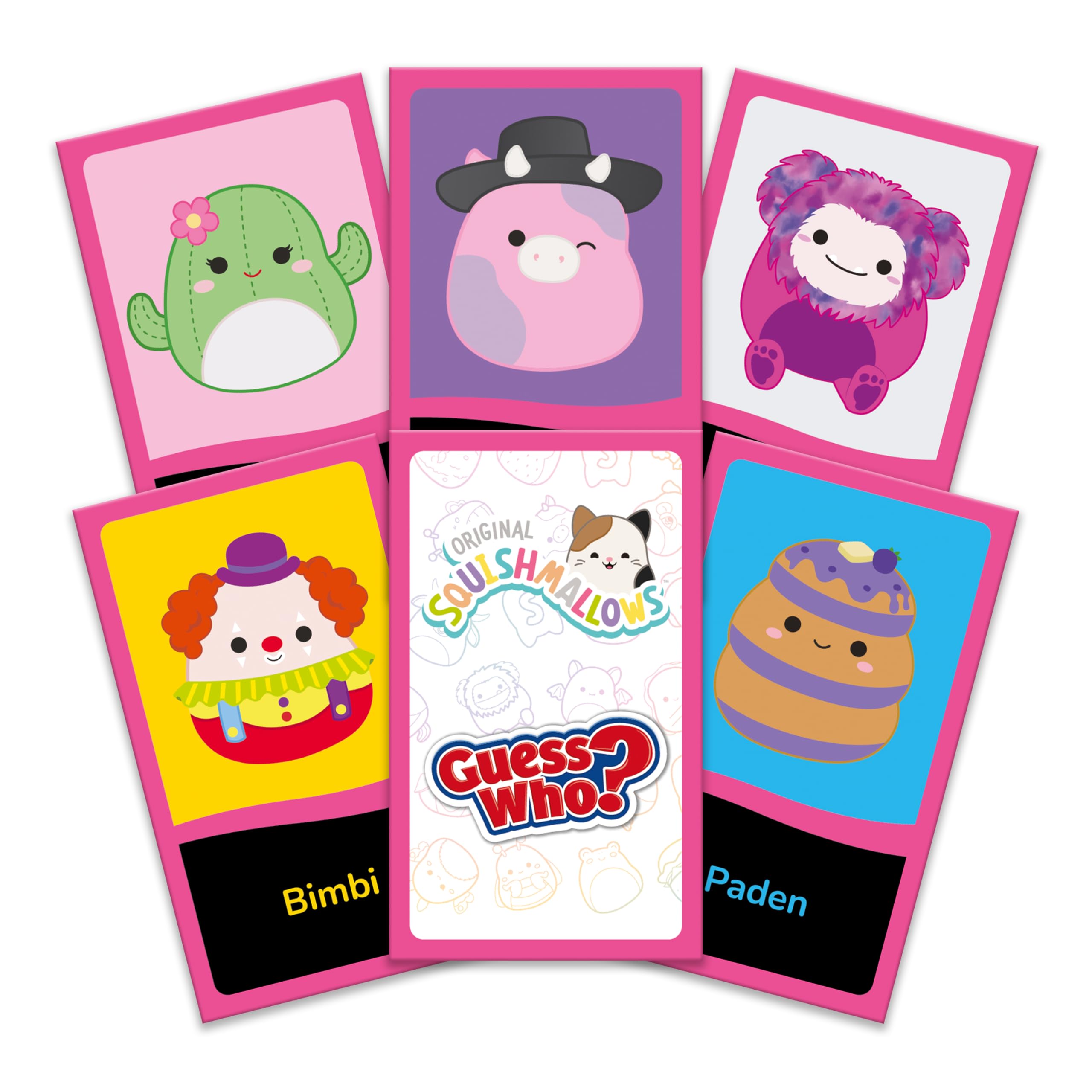 Winning Moves Squishmallows Guess Who? Board Game | 24 Characters | Ages 6+