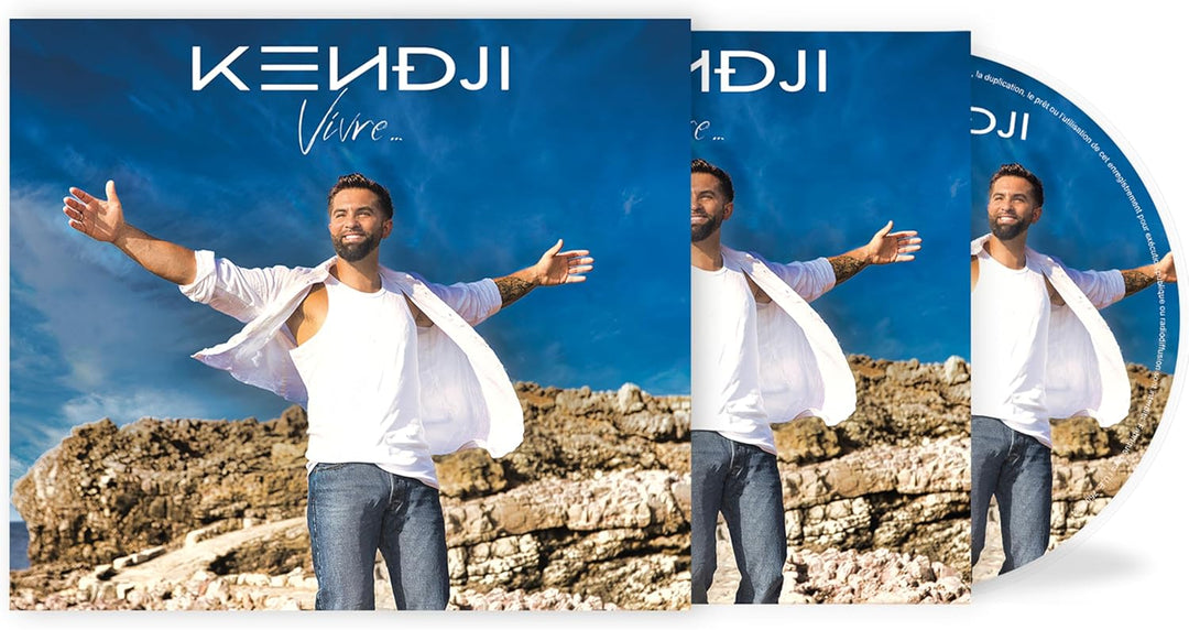 Kendji Girac Vivre... CD Album (New Release)