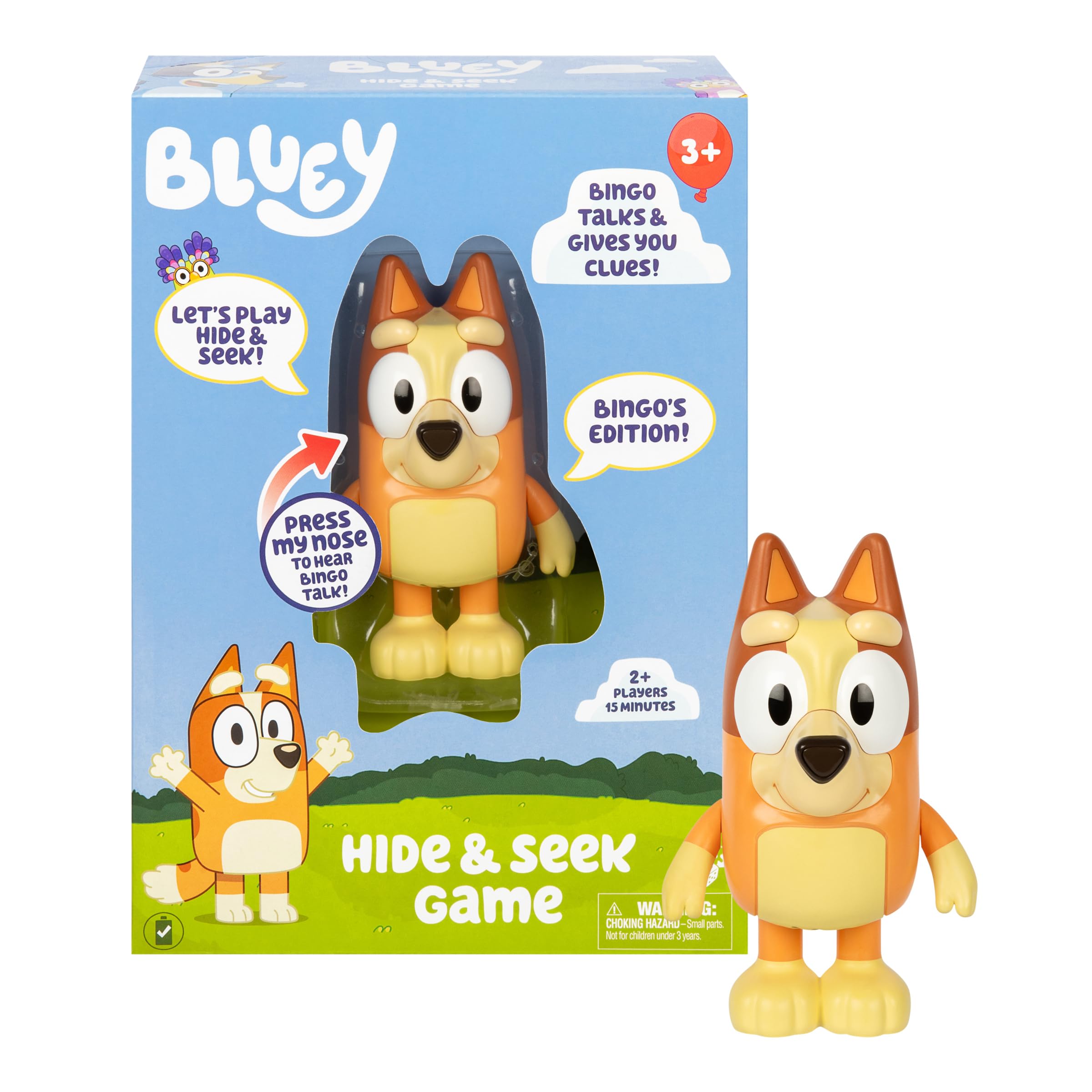Bluey Hide & Seek Game - Bingo Electronic Figure with Sound, Dance Mode & Timer 2