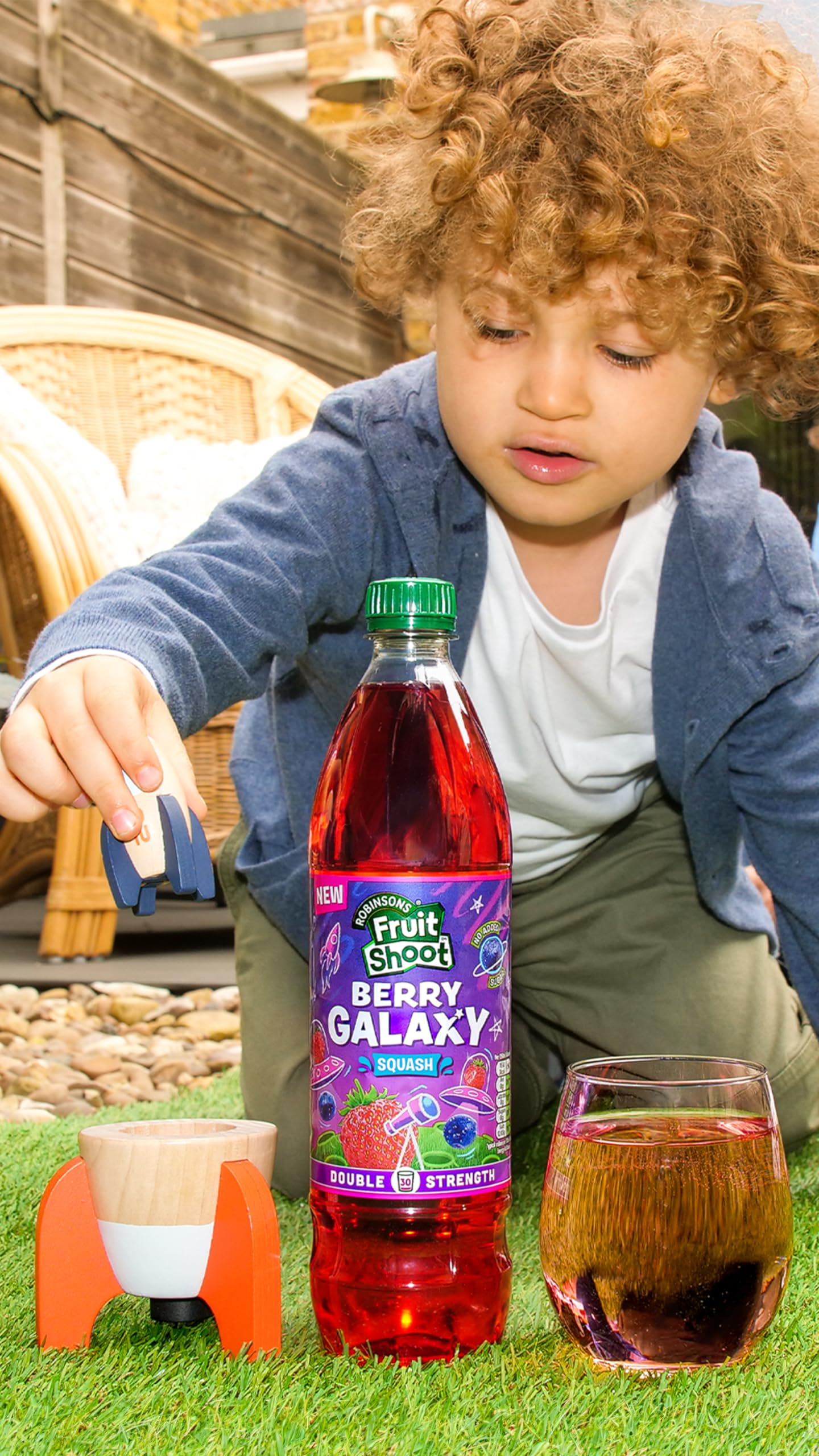 FRUIT SHOOT Berry Galaxy Squash Concentrate - Double Strength | 750ml | No Added Sugar 3