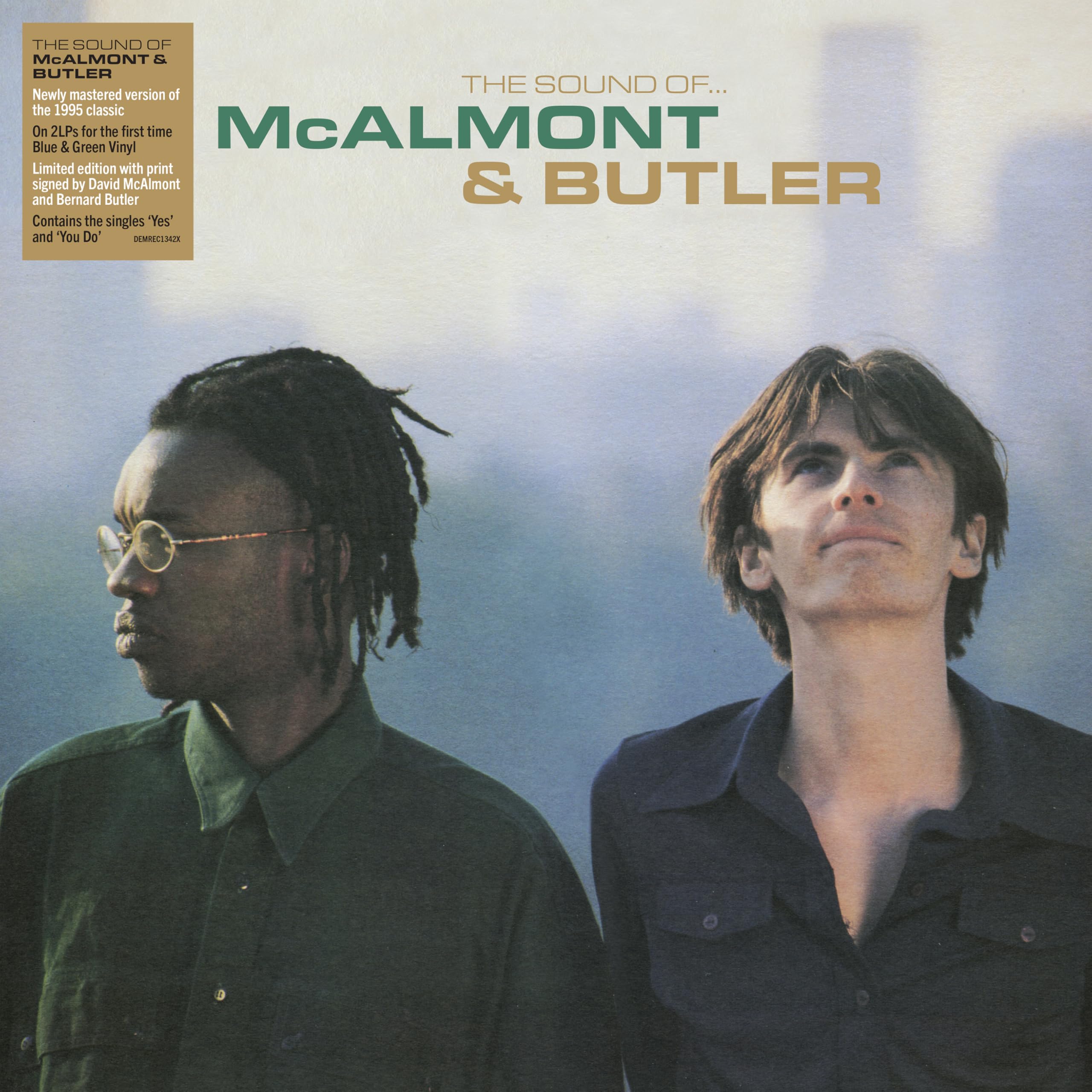 McAlmont & Butler - The Sound of McAlmont & Butler [Limited Signed Blue & Green 2LP Vinyl]