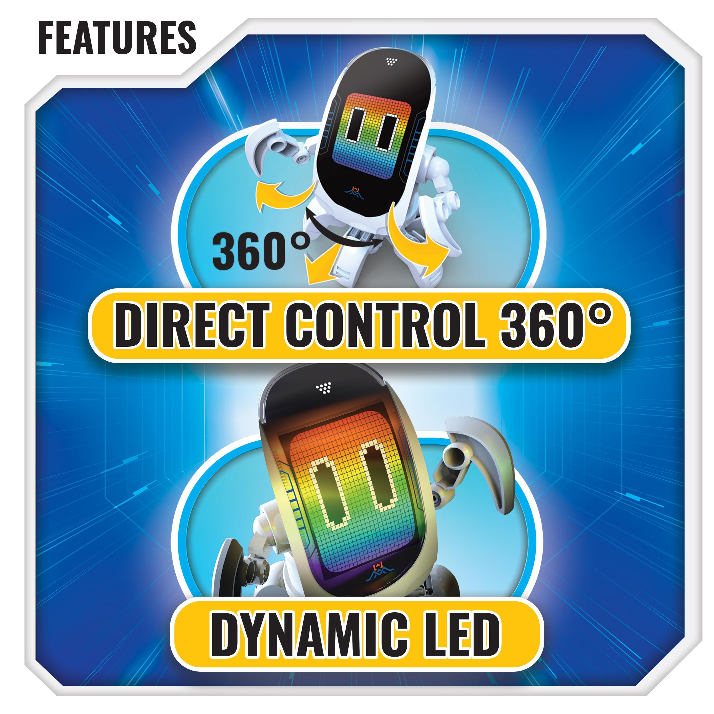 SilverLit YCOO Octobot Interactive Robot Toy with 6 Legs and LED Face 4