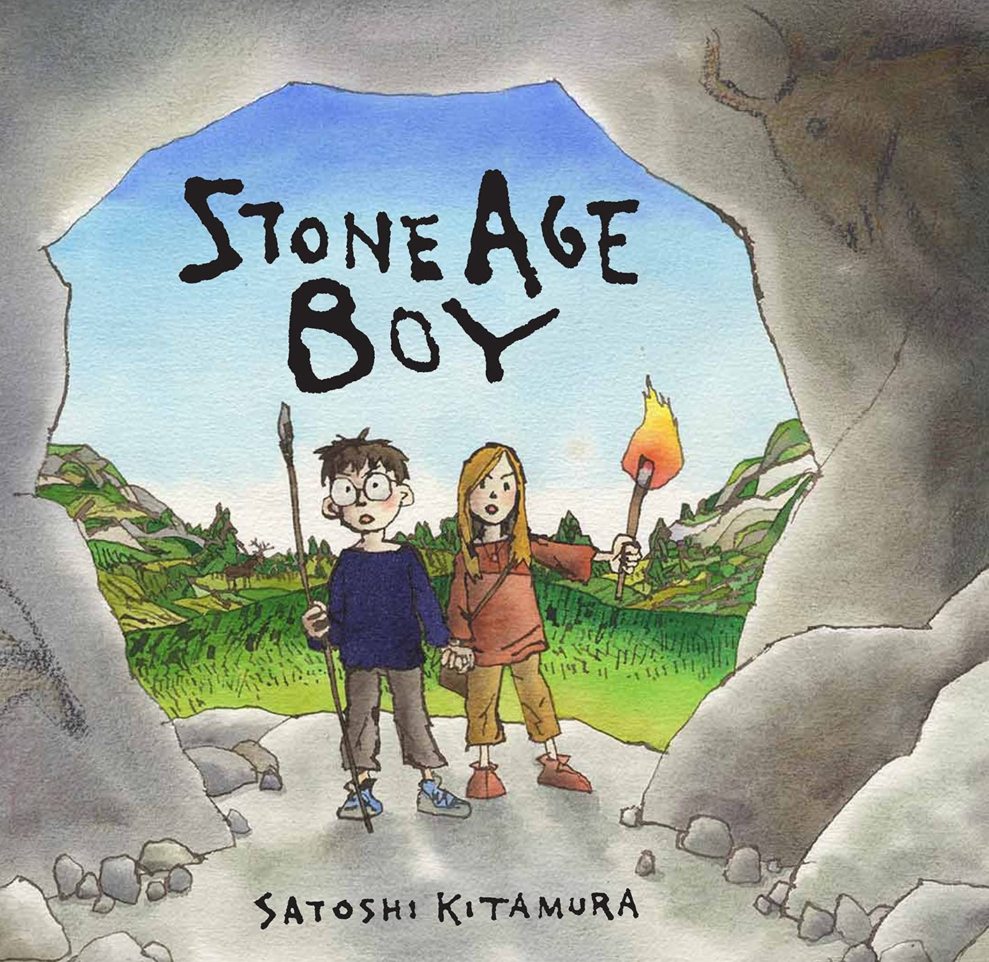 WALKER BOOKS Stone Age Boy by Satoshi Kitamura | Children's Archaeology Paperback