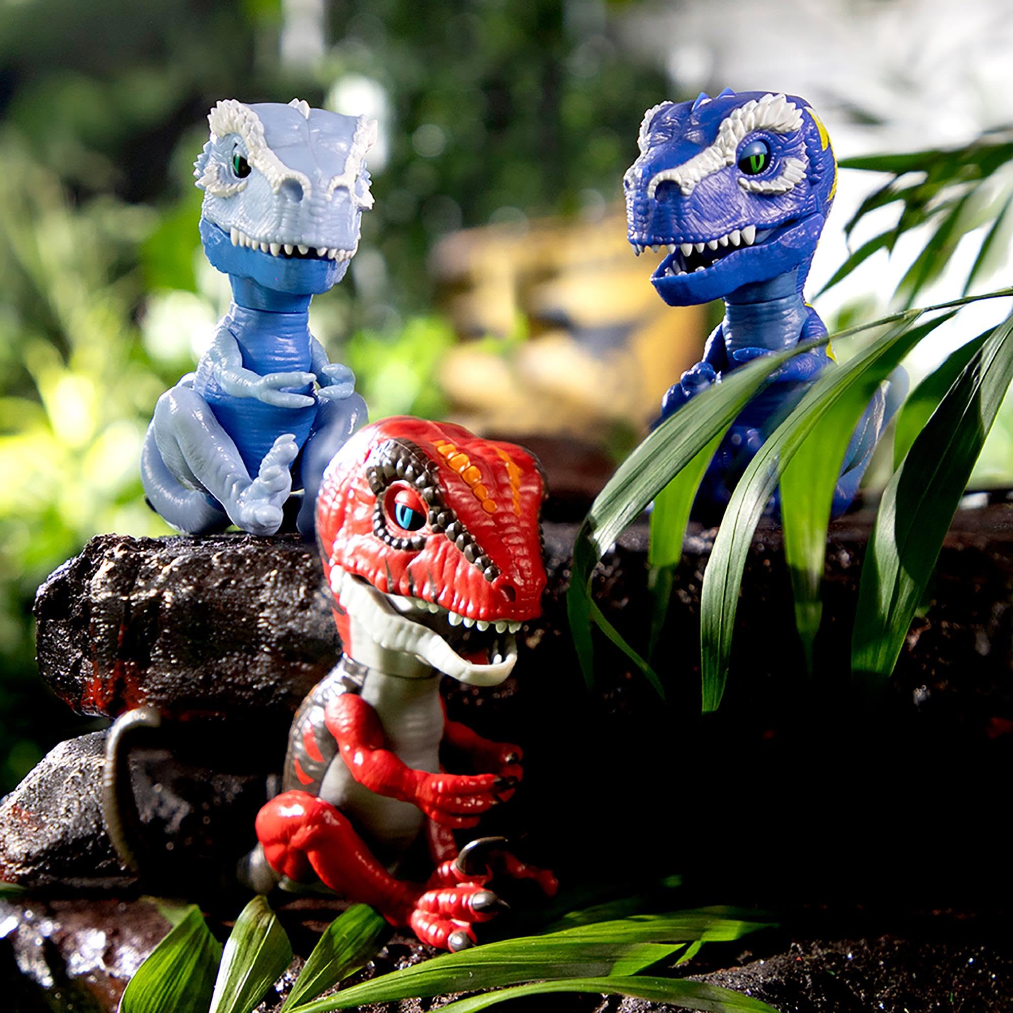 Untamed Roaring Dinos Interactive Raptor - Slash (Red), 40+ Sounds & Reactions, Ages 5+ 5