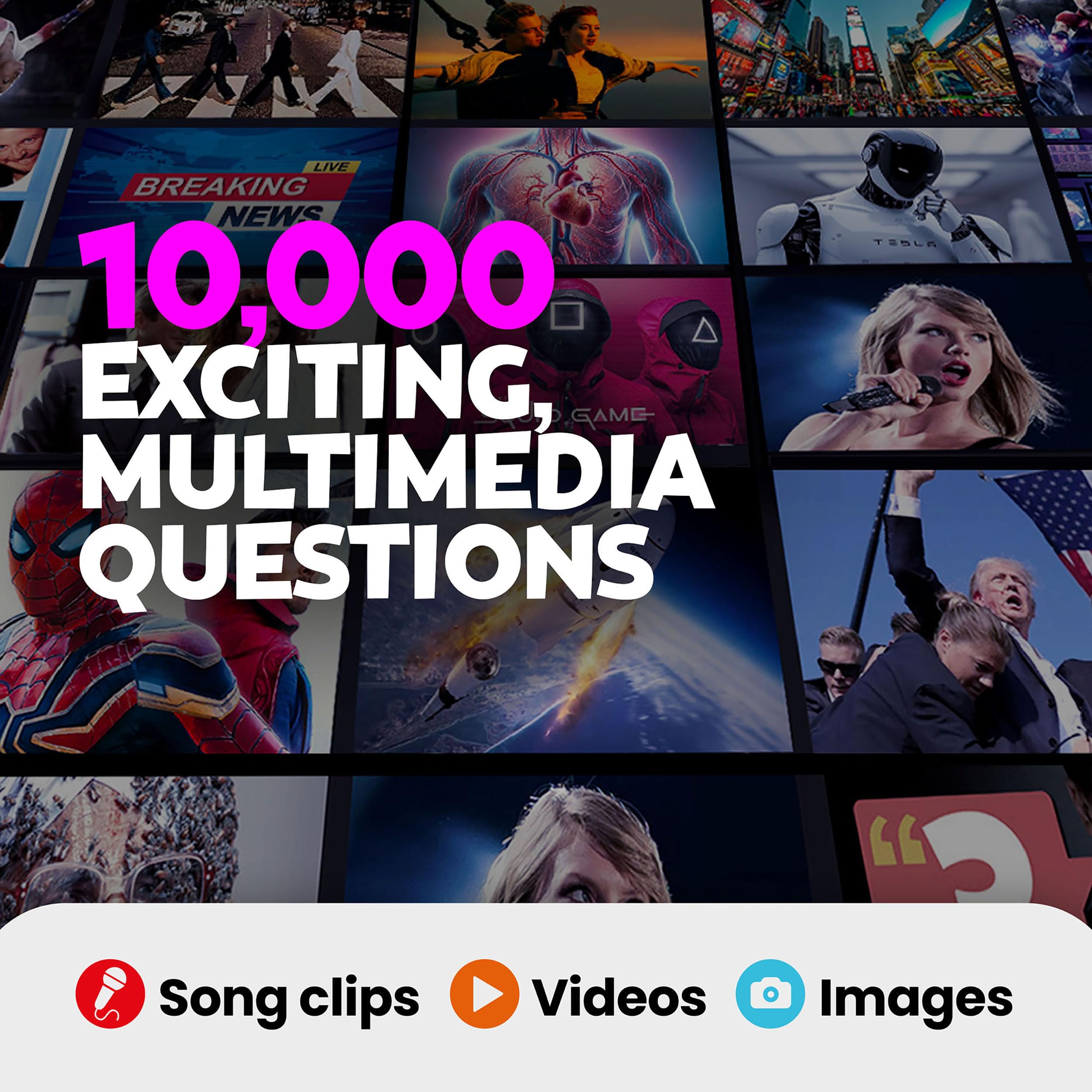 OUTSMARTED! App-Connected TV Quiz-Show Board Game | 2-24 Players | 60 Min Playtime | 2026 Edition 4