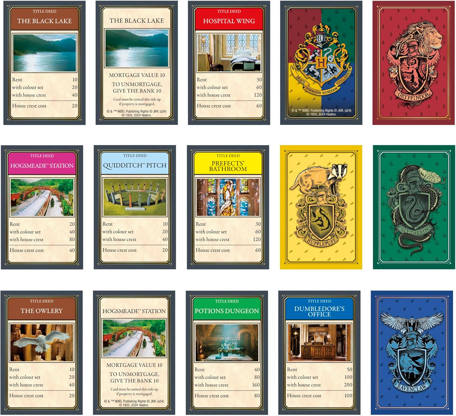 Monopoly Harry Potter Edition Board Game 5