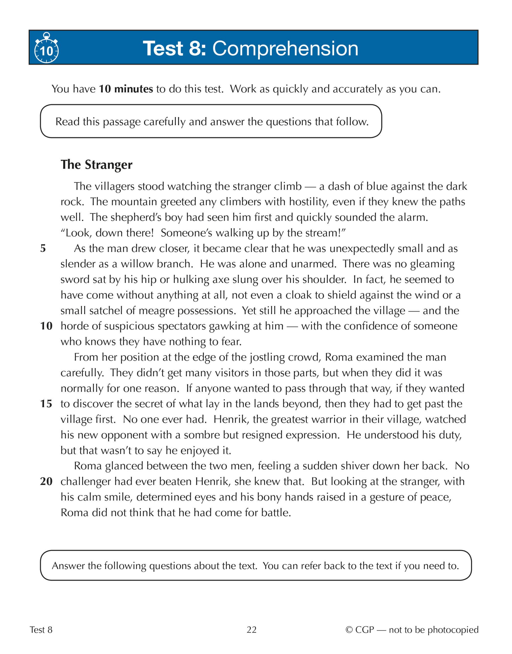 CGP 11+ GL 10-Minute English Tests - Ages 9-10 | Study Aid | Paperback 2