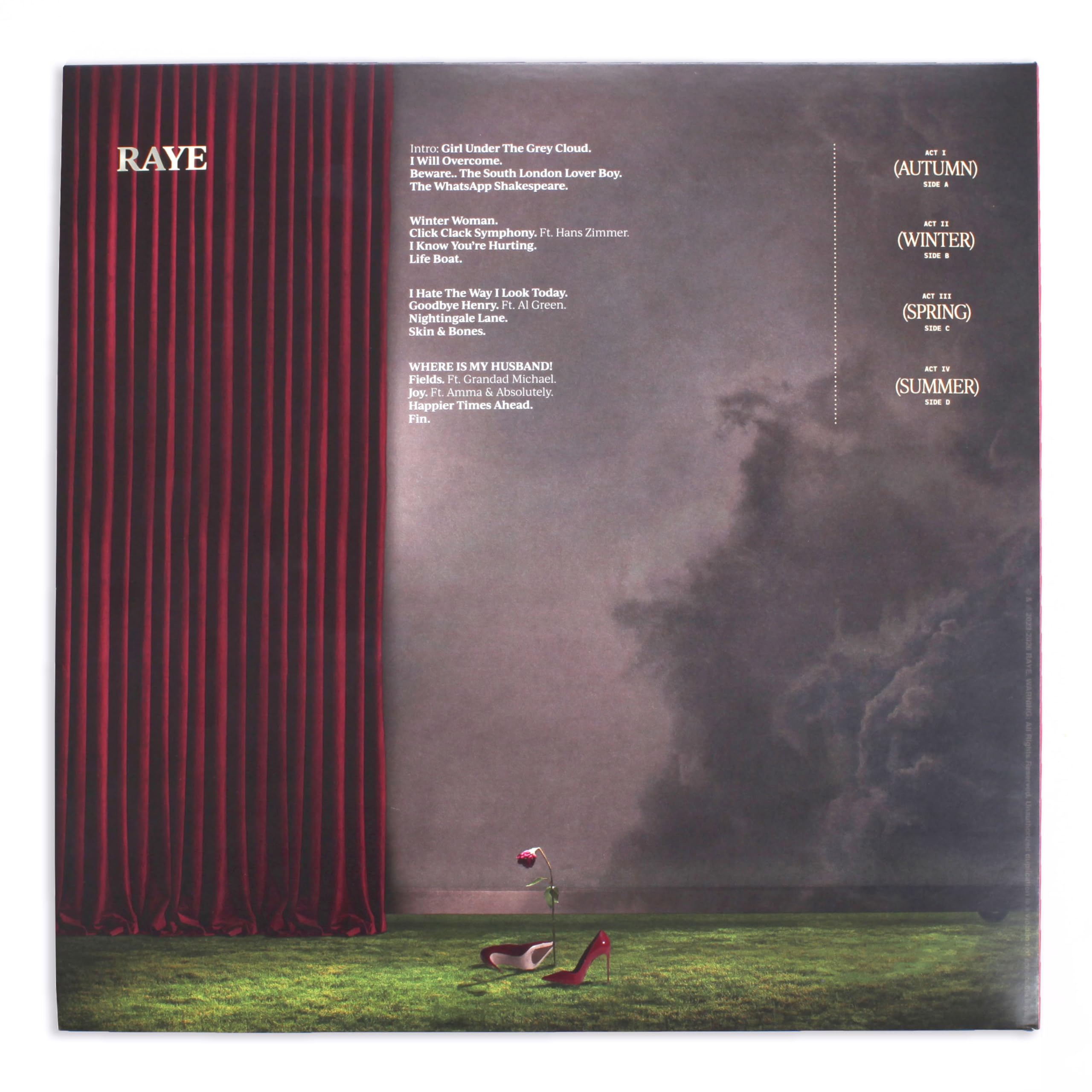 RAYE - THIS MUSIC MAY CONTAIN HOPE [Yellow Vinyl Double LP] 7