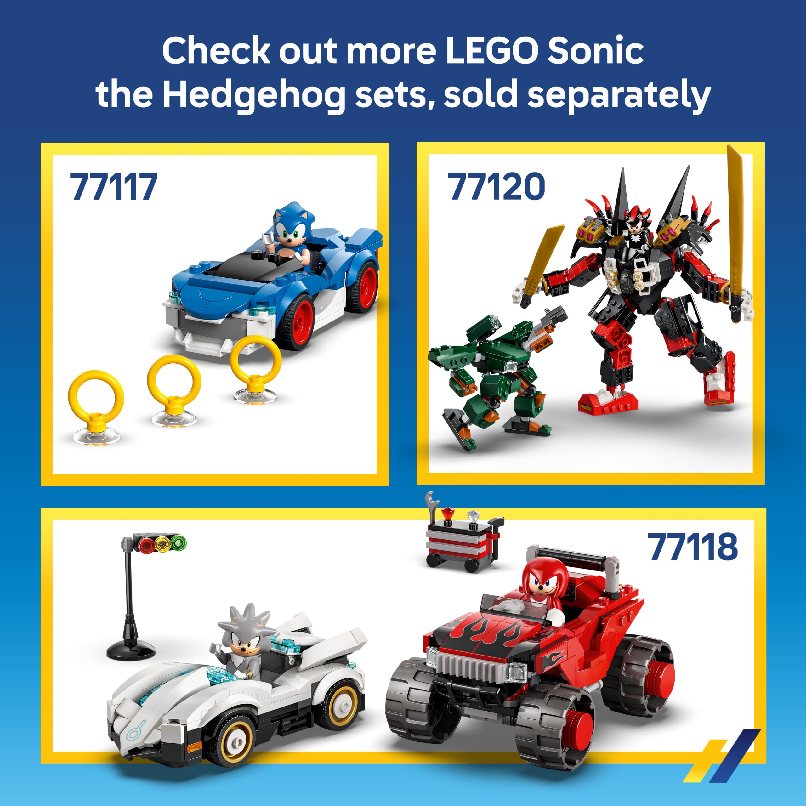 LEGO Sonic the Hedgehog Tails' Tornado-1 Plane Building Set 77119 - Ages 8+ 7