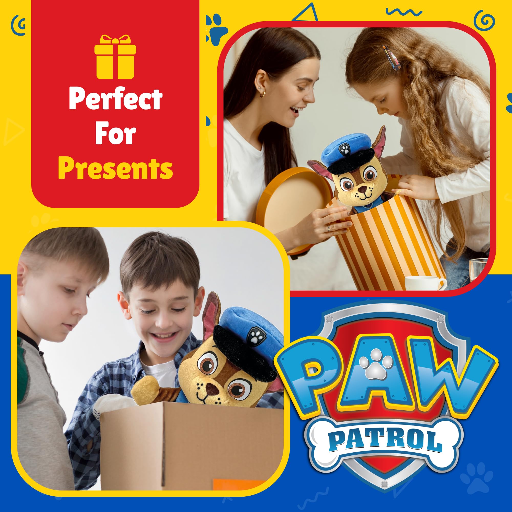 TY Chase Paw Patrol Stuffed Toy - 18cm Sitting Height, Soft Plush, Collectible 5