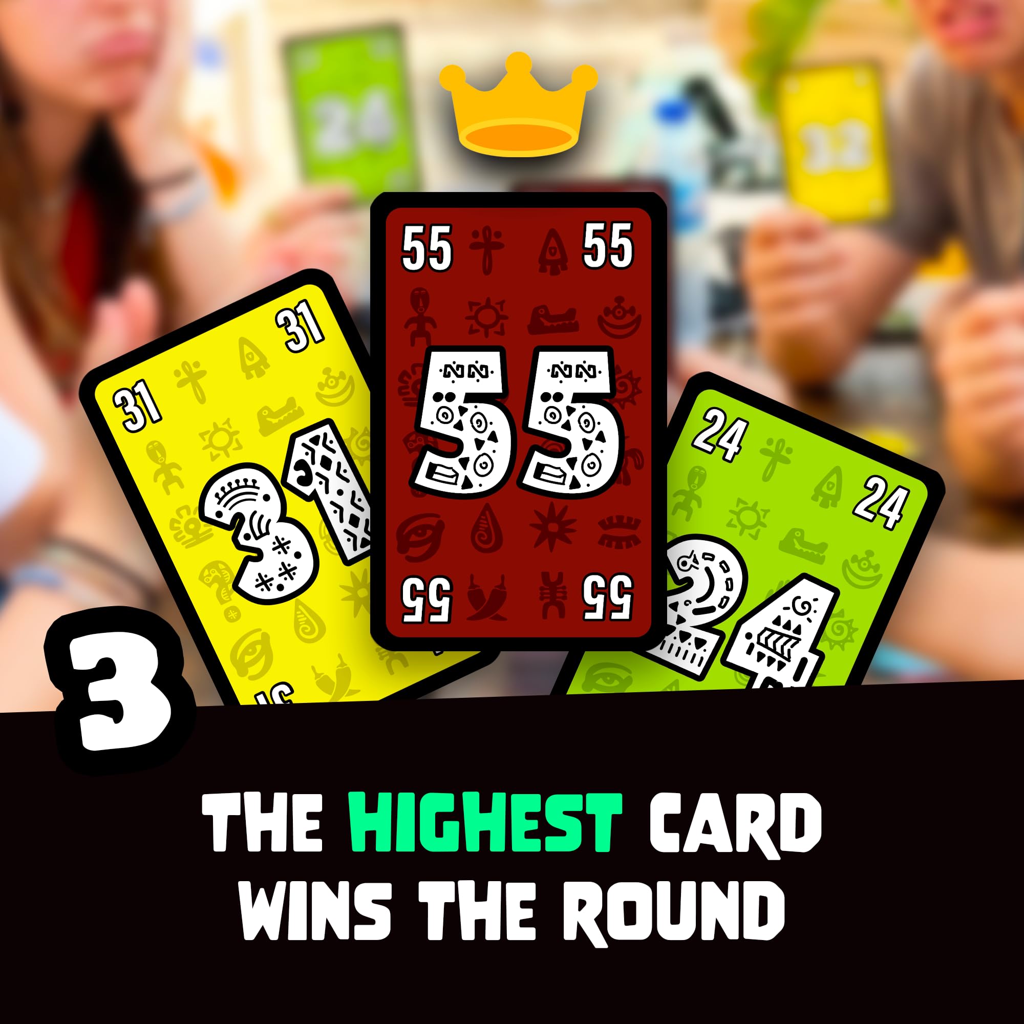ATM Gaming Pili Pili Card Game - Betting & Trick-Taking | 2-8 Players | Ages 8+ | 20 Min Playtime 6