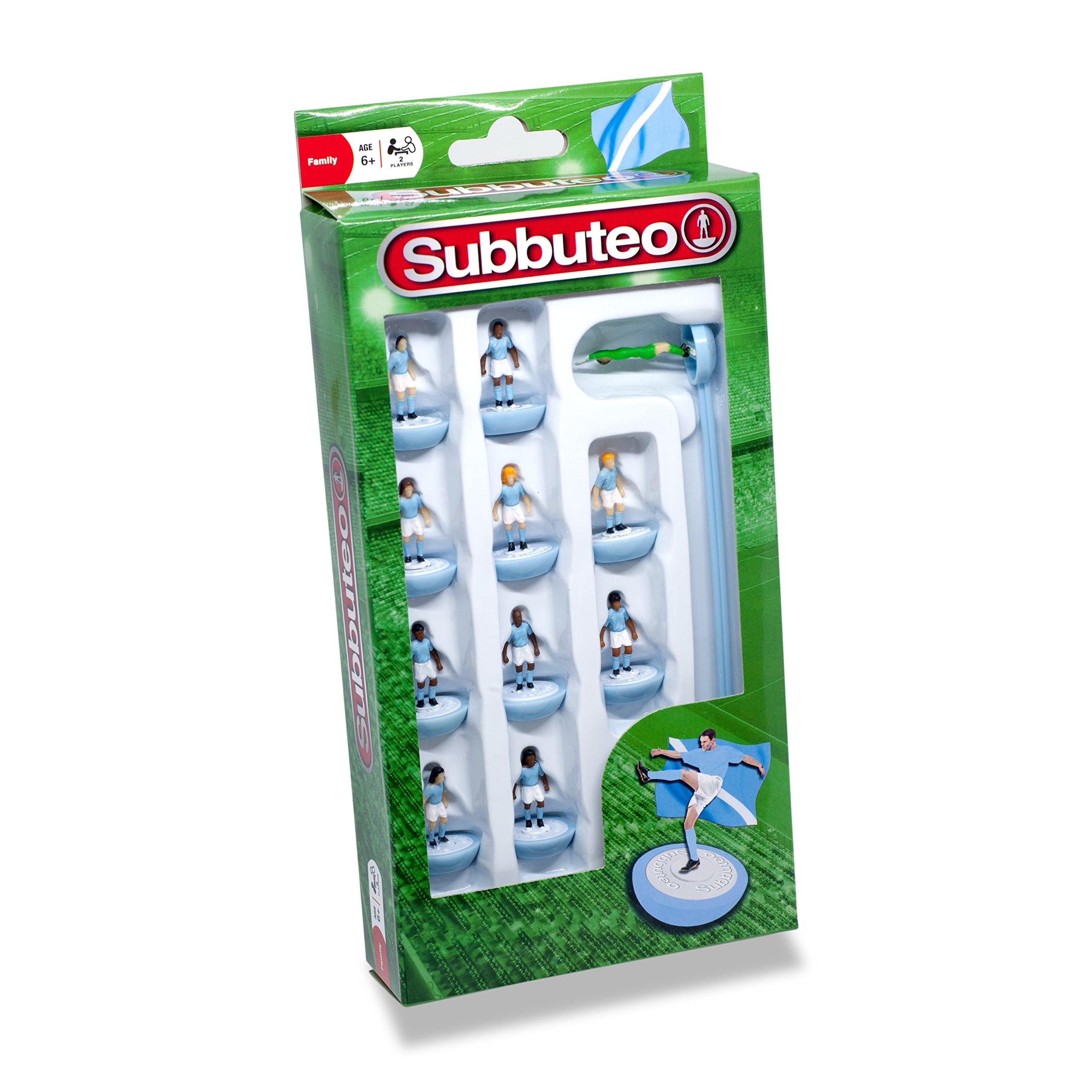 Paul Lamond Subbuteo 3405 Player Set - Blue/White Team | Medium Plastic Set 1