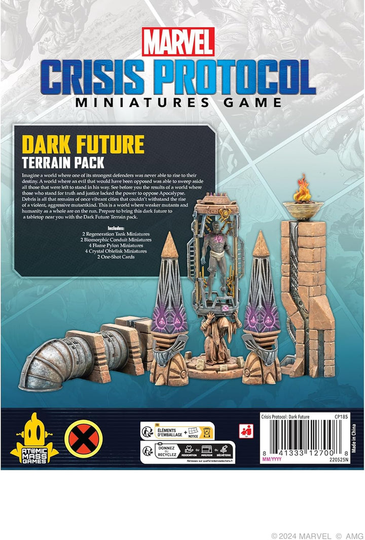 Atomic Mass Games Marvel Crisis Protocol: Dark Future Terrain Pack Miniature (AMGCP185)