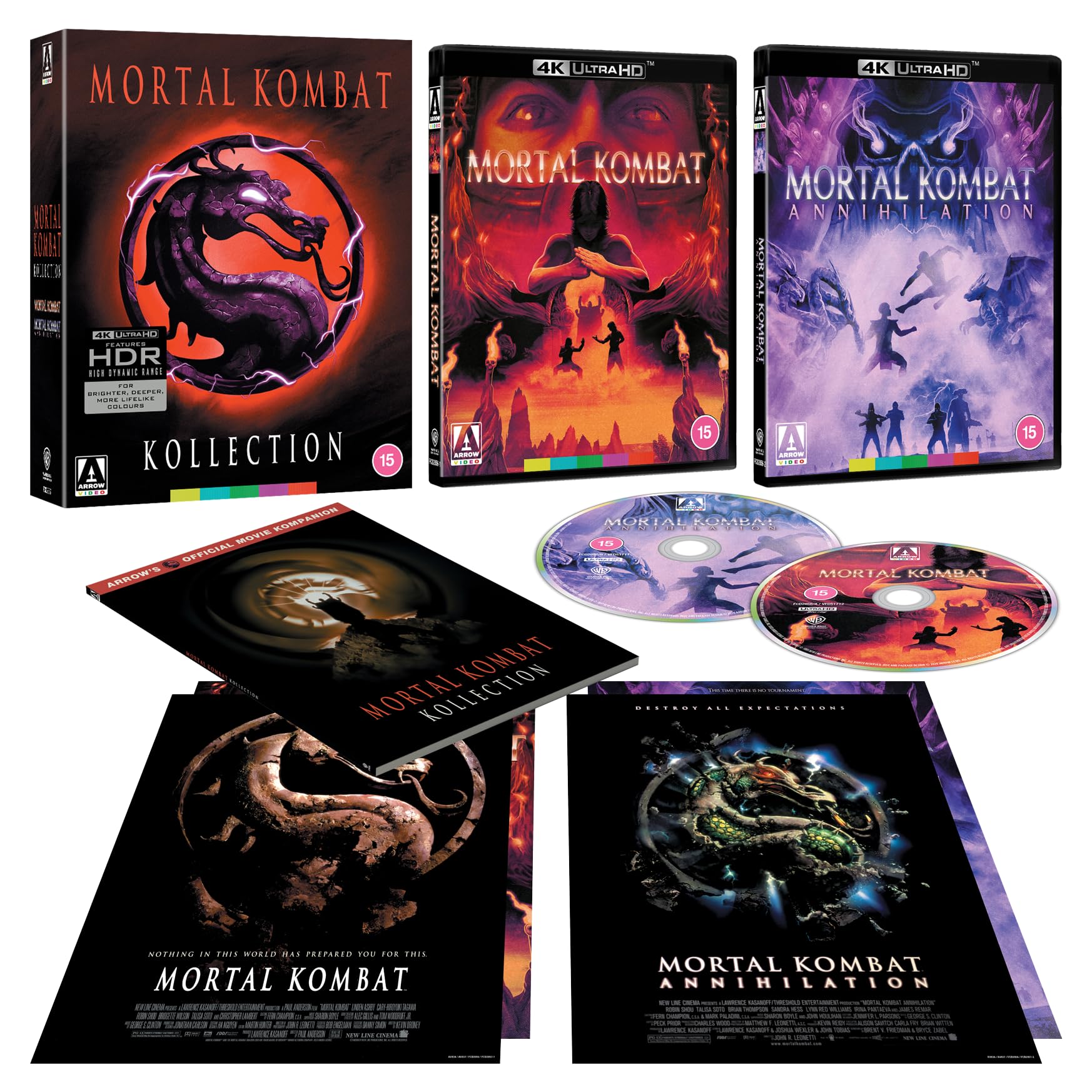 Mortal Kombat Kollection Limited Edition 4K UHD [Blu-ray] [Region Free] 1