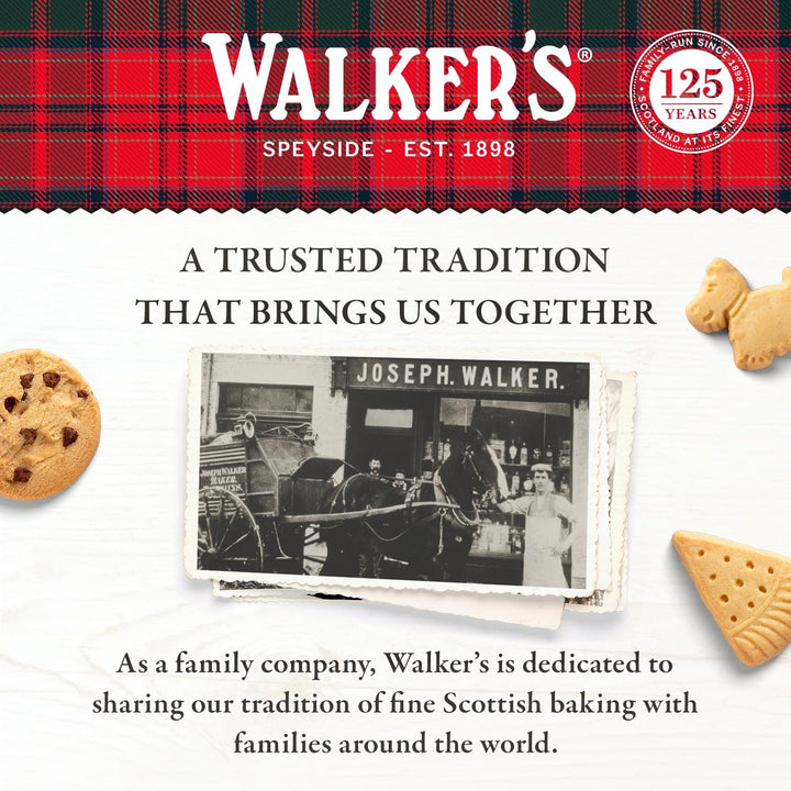 Walker's Shortbread 2024 Advent Calendar - All-Butter Scottish Shortbread Cookies (294g)
