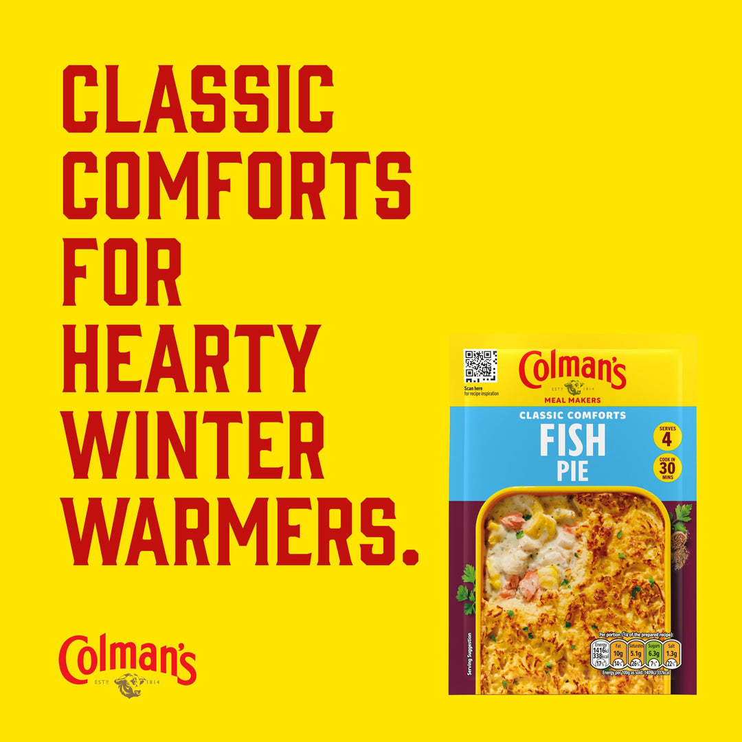 Colman's Fish Pie Meal Maker - Classic Comforts Seafood Seasoning Mix
