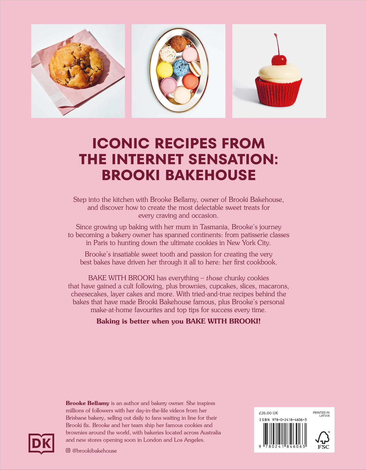DK Bake with Brooki - Hardcover, 304 Pages