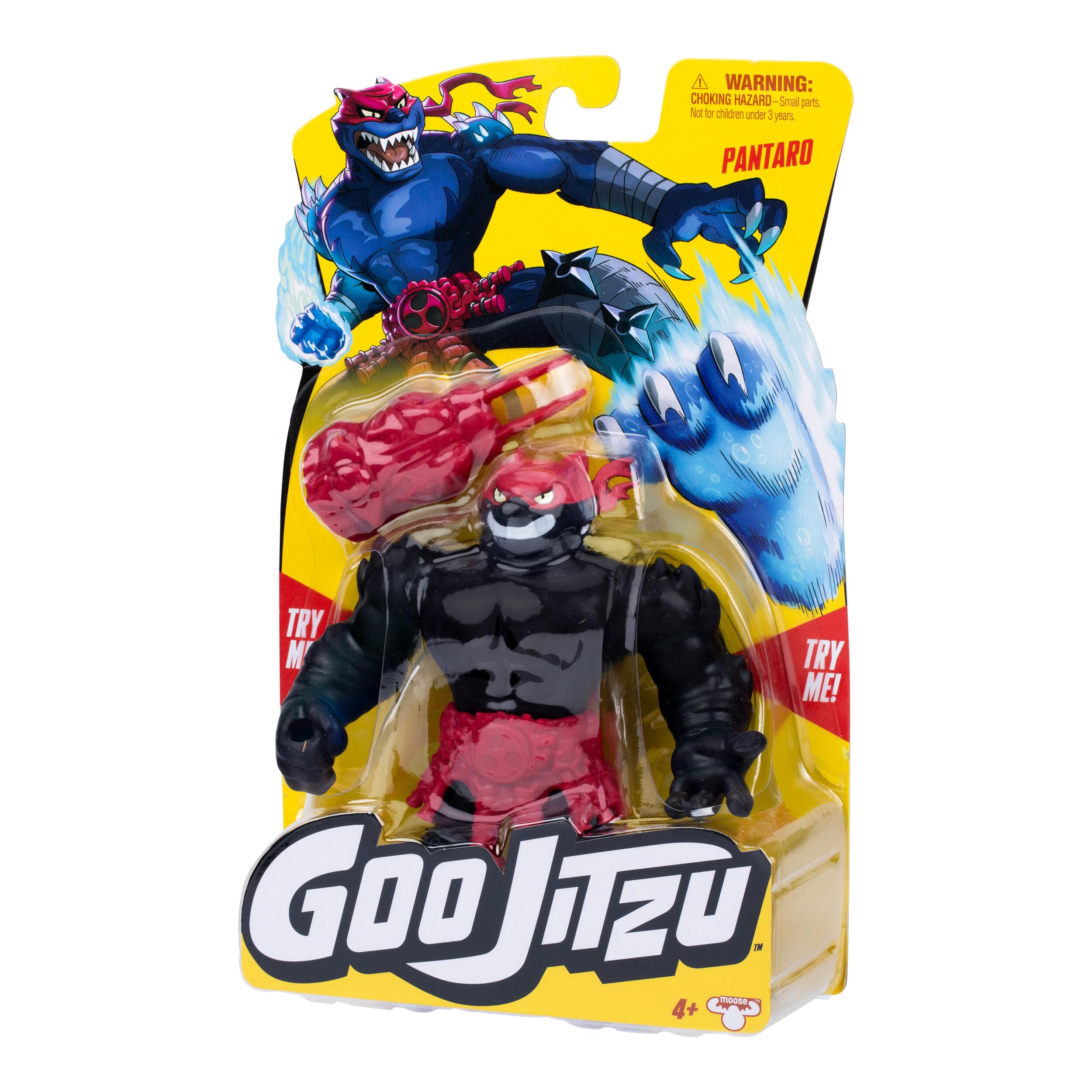 Heroes of Goo Jit Zu Pantaro Hero Pack - Stretchy Action Figure | 5.5-inch | Ages 4+ 3
