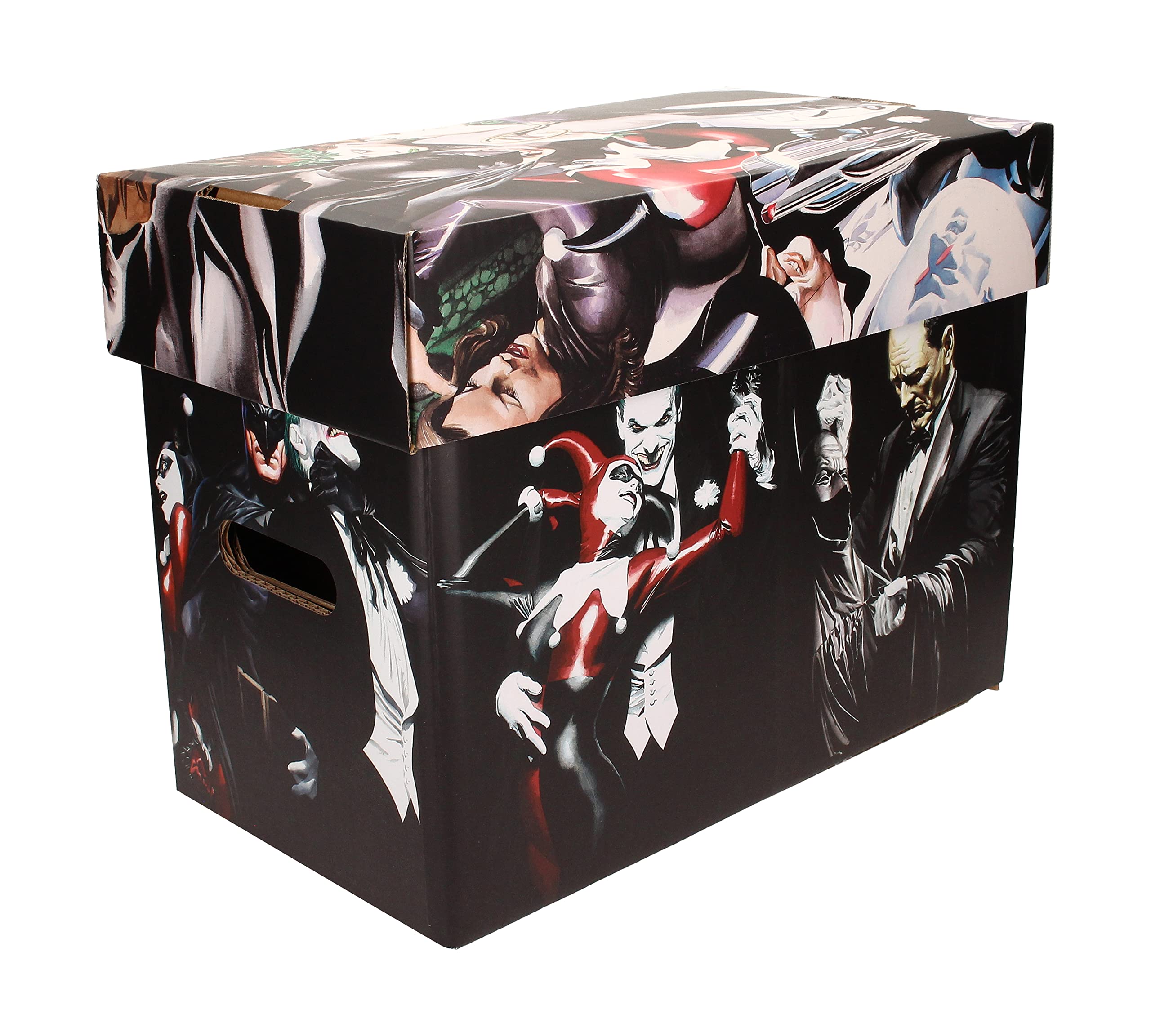 SD Toys DC Comics Alex Ross Inspired Storage Box | Black Plastic | Shatterproof 1