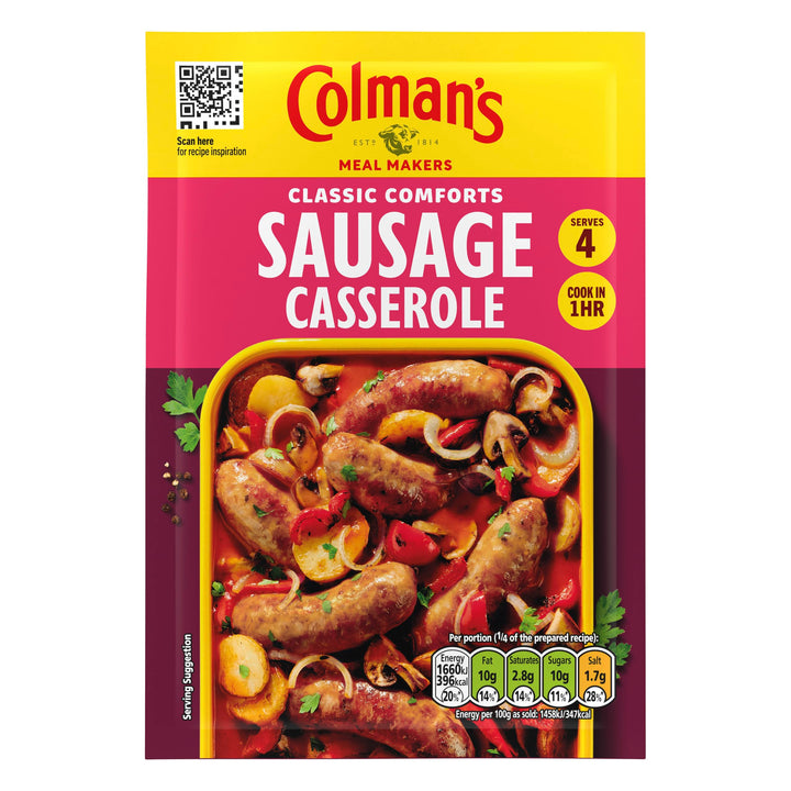 Colman's Sausage Casserole Recipe Mix 39 g