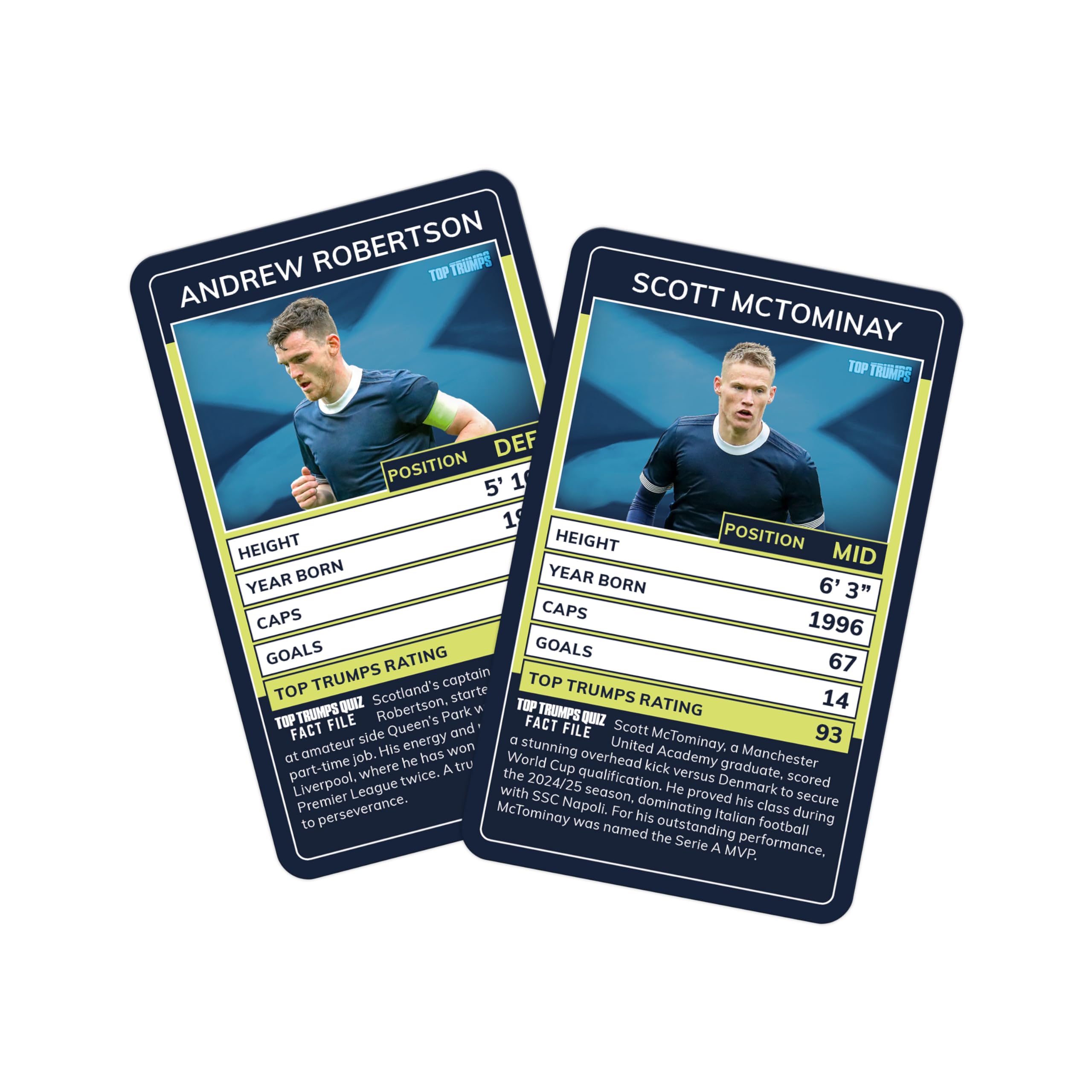Top Trumps Quiz Scottish Football Stars Limited Editions Card Game | Age 7+ 2