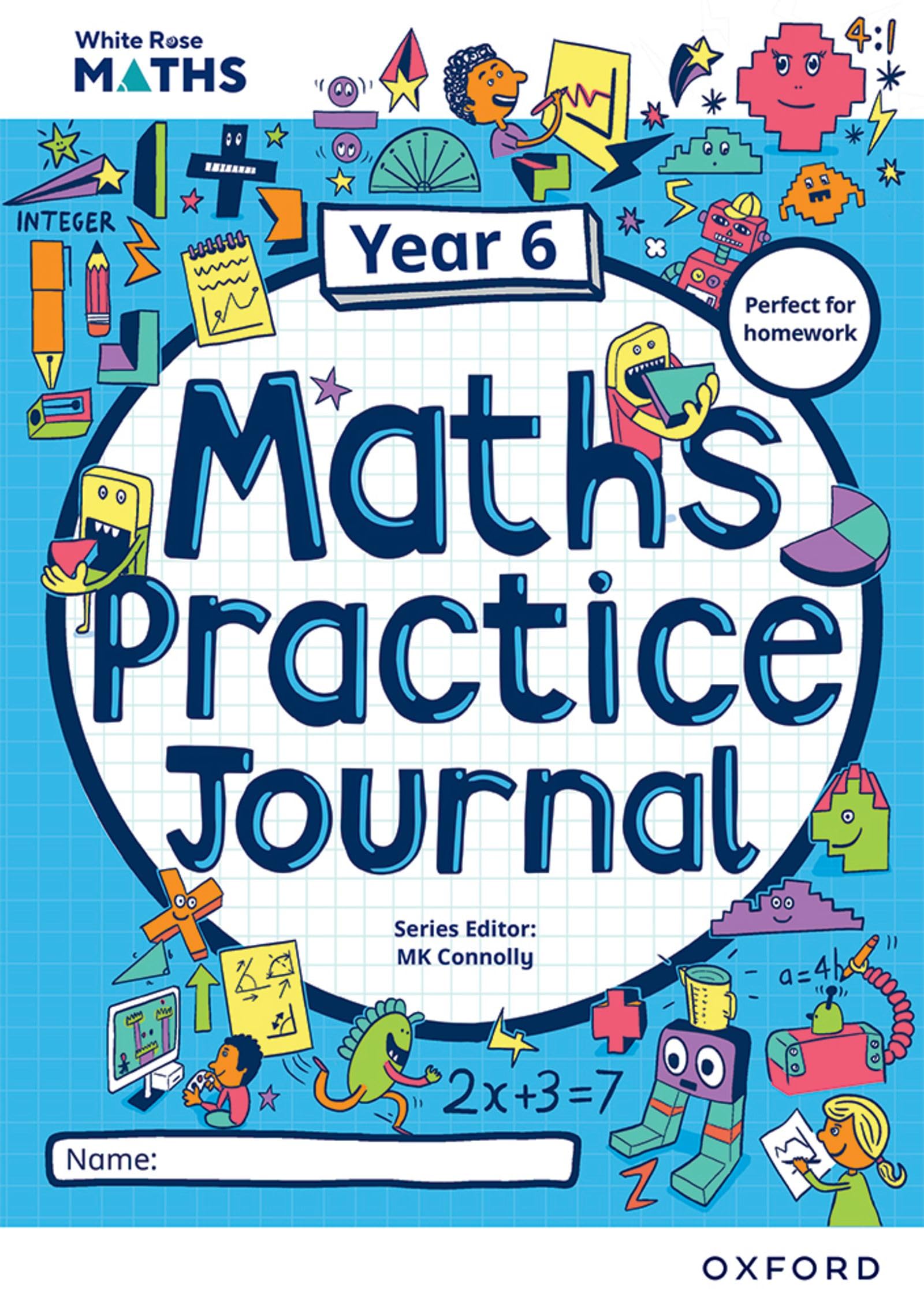 White Rose Maths Practice Journals Year 6 Workbook: Single Copy by Oxford University Press 1