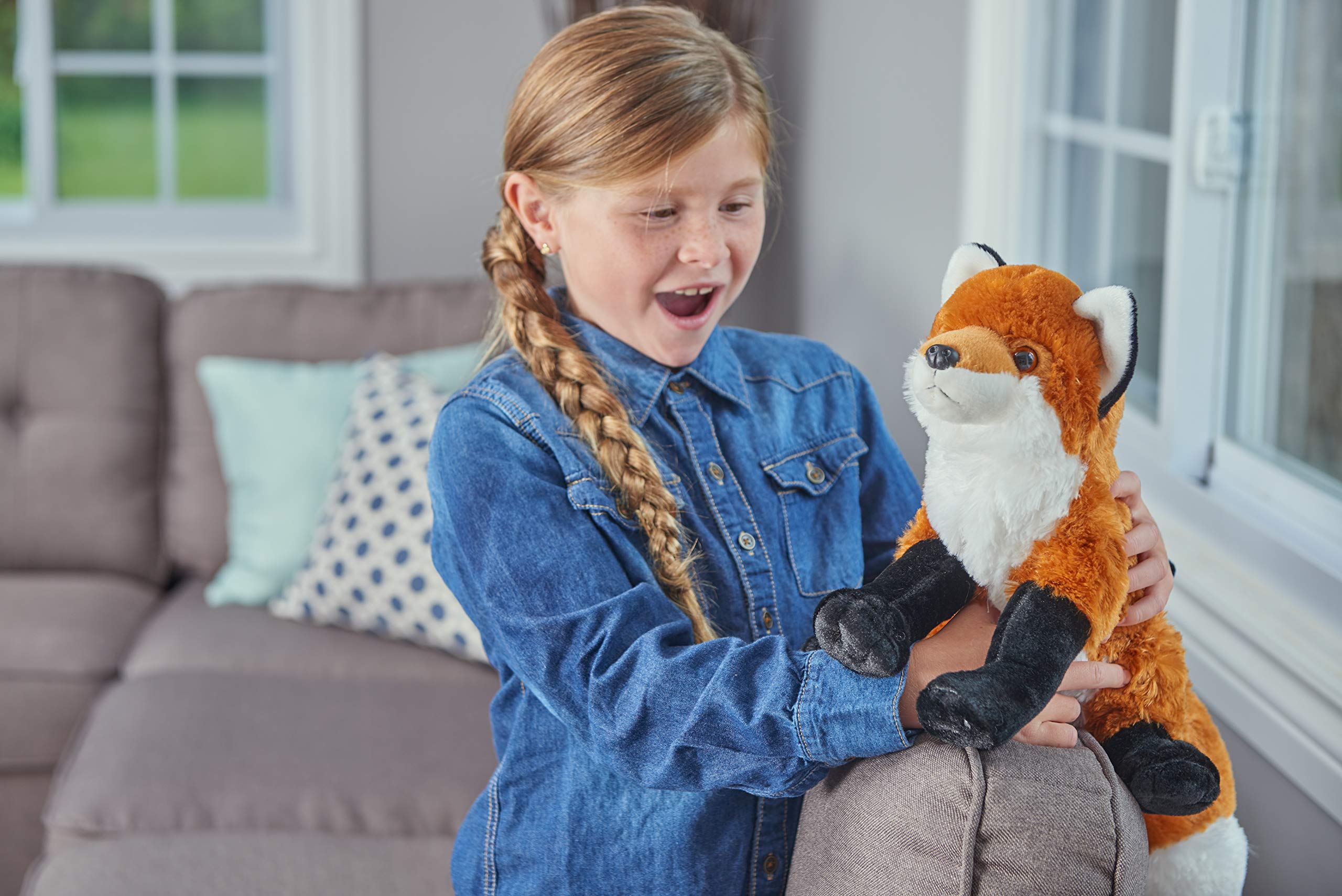 WILD REPUBLIC Cuddlekins Red Fox Plush Stuffed Animal | 12 Inches (30 cm) | Unisex Children Gift 6