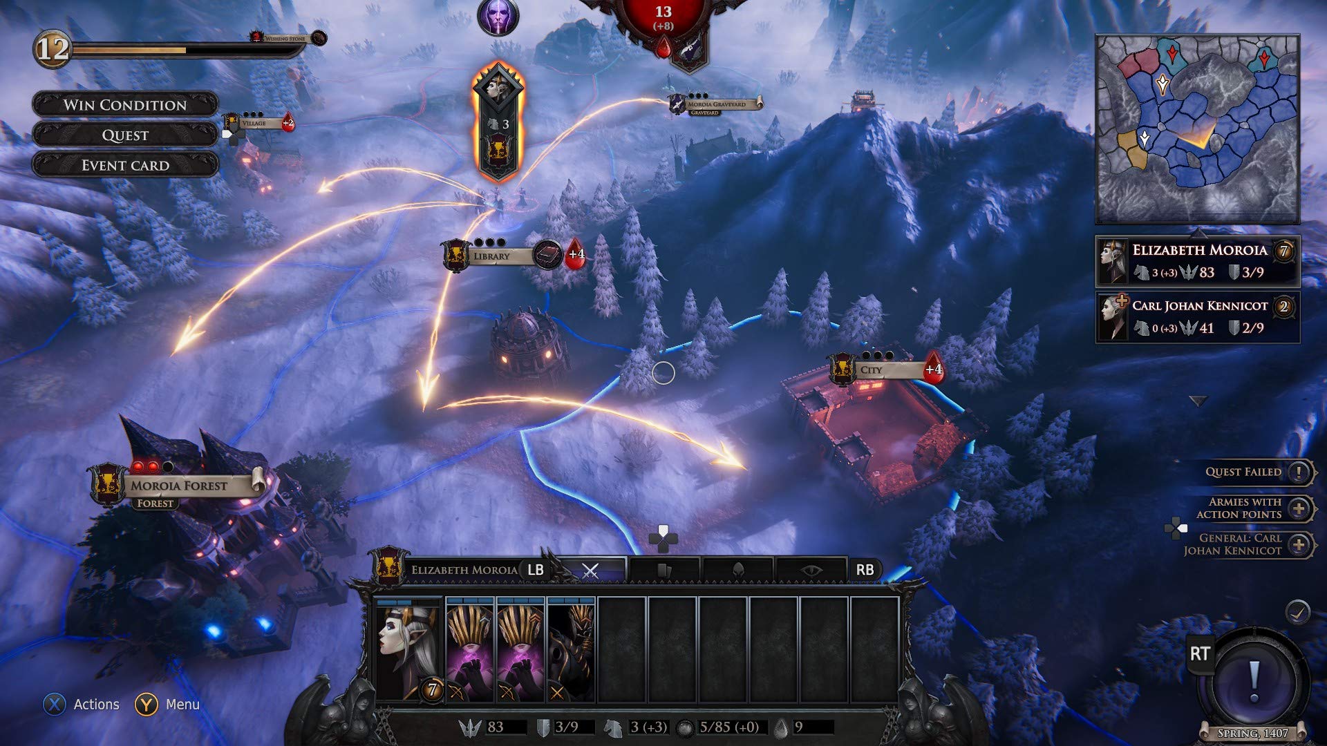 Immortal Realms: Vampire Wars - Xbox One 4